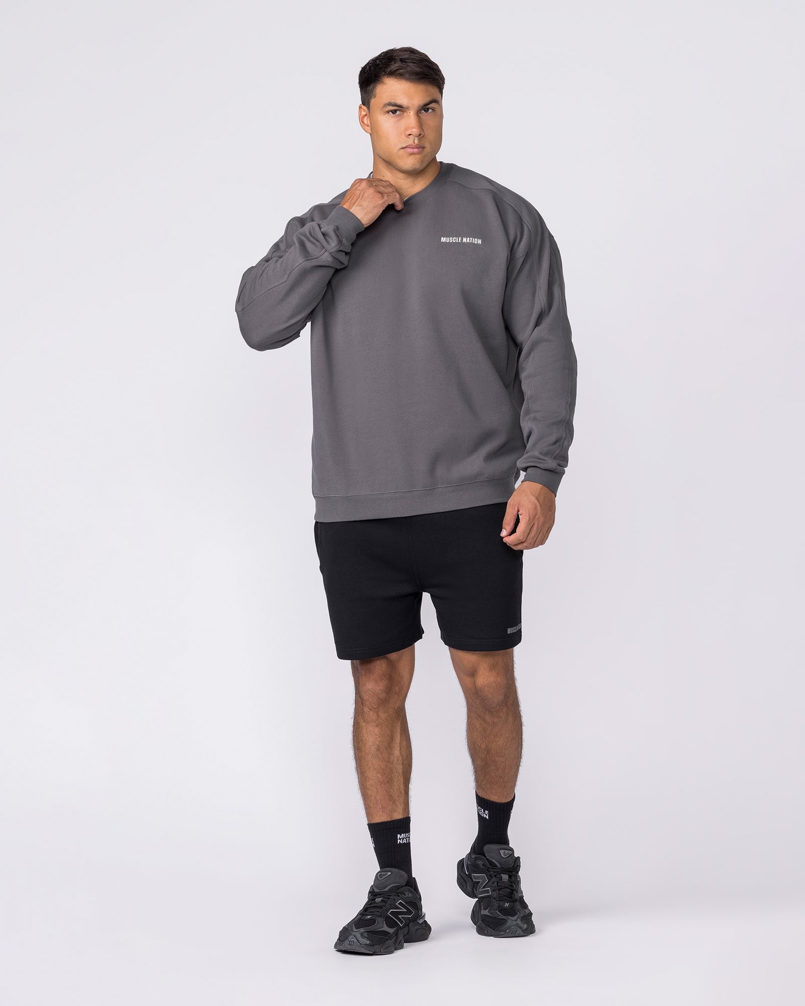 Essential Crew Pullover - Tornado