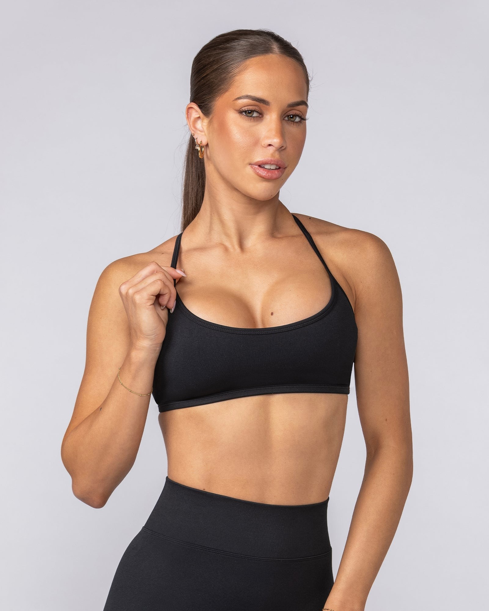 Sculpt Seamless Bralette - Black