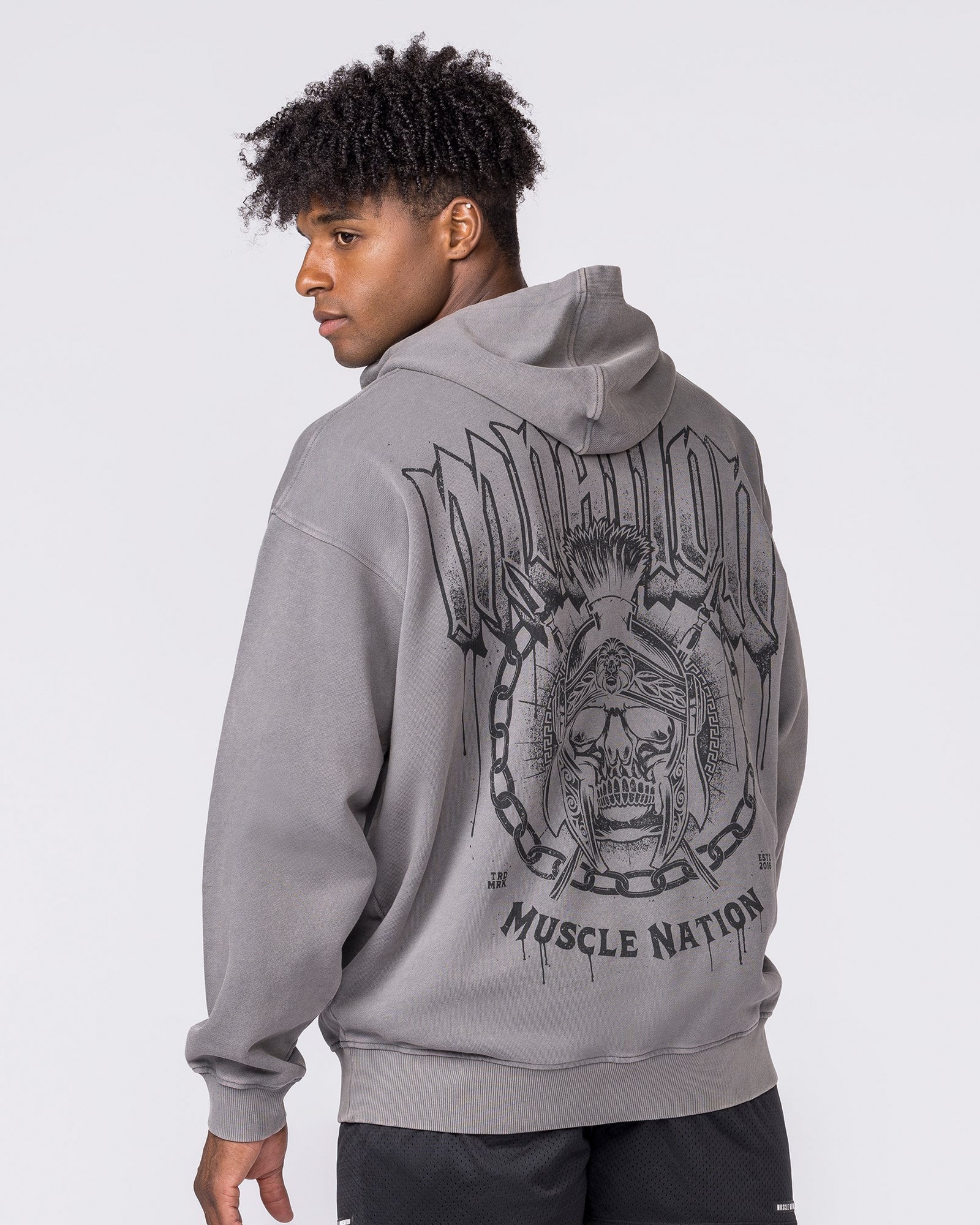 Spartan Vintage Hoodie - Washed Tornado