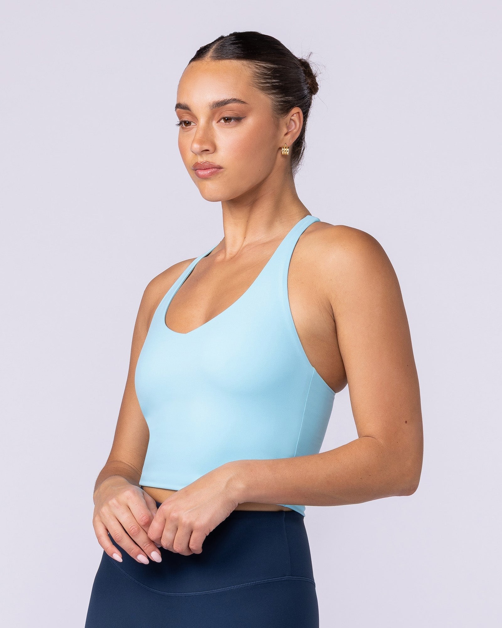 Active Form Cropped Tank - Lagoon