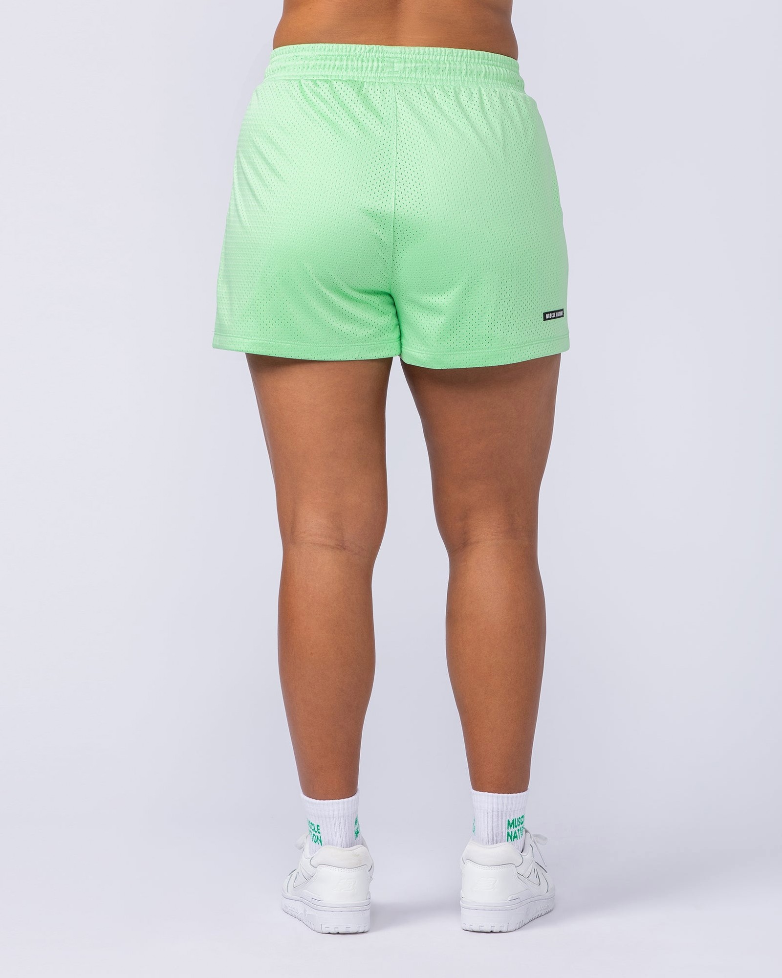 Hoops 3" Shorts - Lime Splice