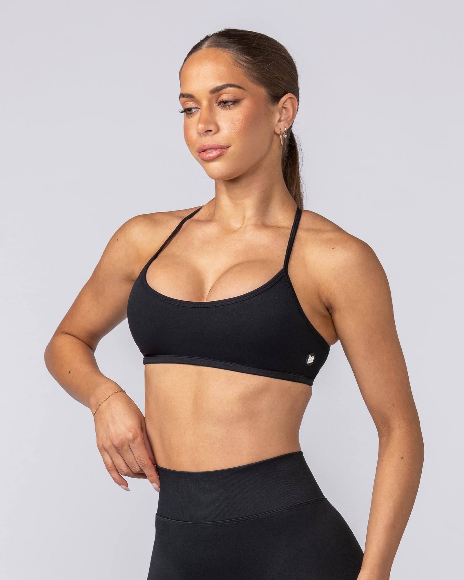 Sculpt Seamless Bralette - Black