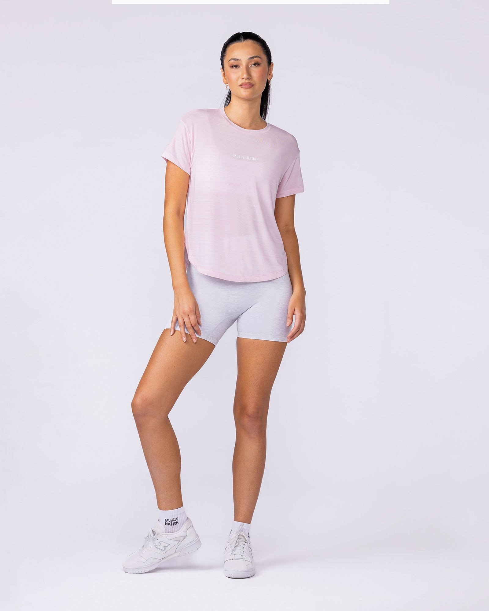 Ignite Training Tee - Soft Pink