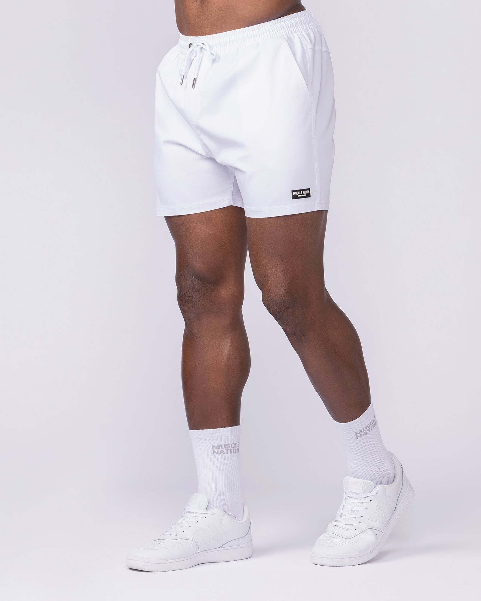 Daily 4" Shorts - White
