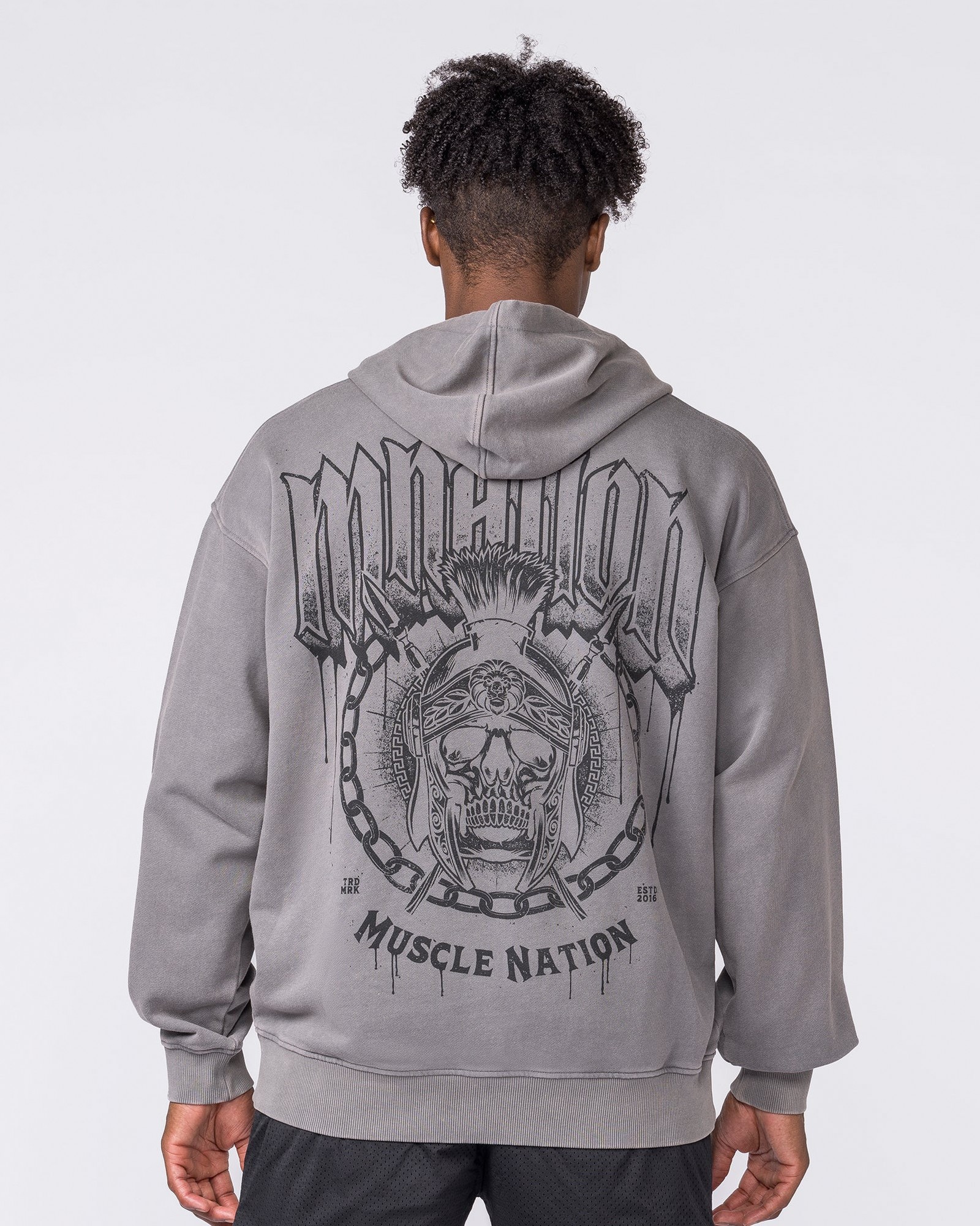 Spartan Vintage Hoodie - Washed Tornado