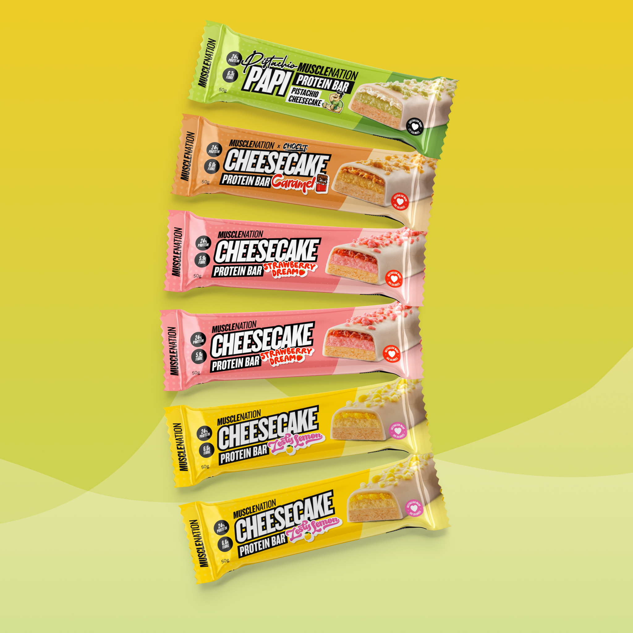 CHEESECAKE Protein Bar - CHEESECAKE Variety Pack - 6 Bars