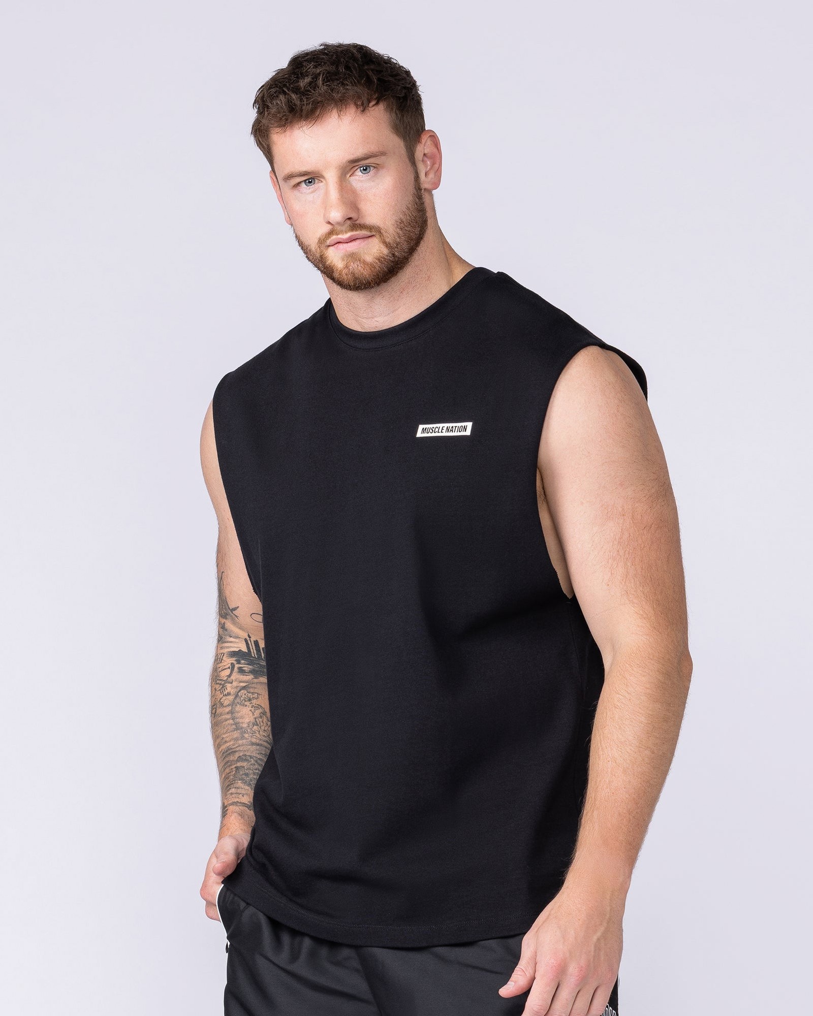 Athletic Division Muscle Tank - Black