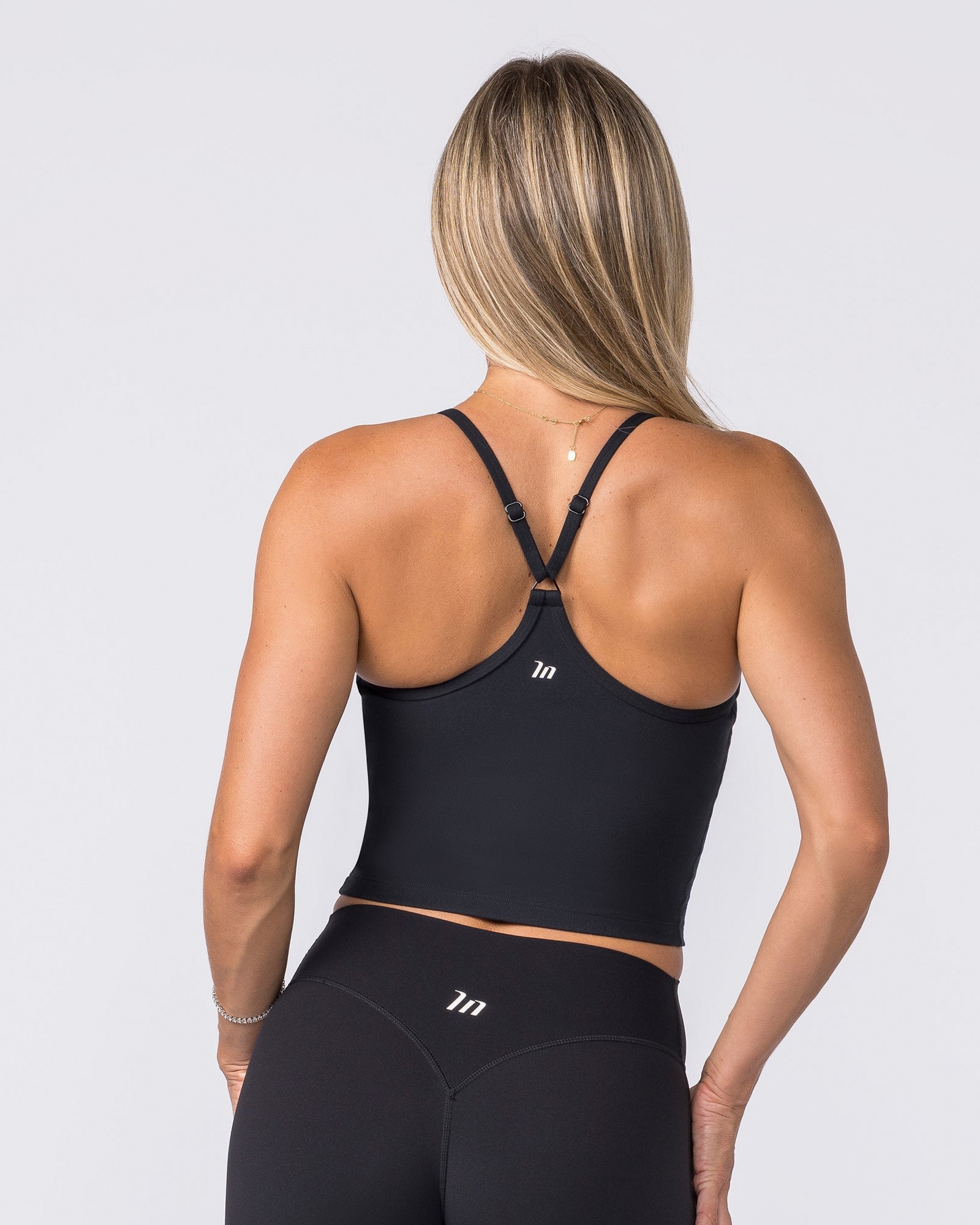 Stride Bra Tank - Black