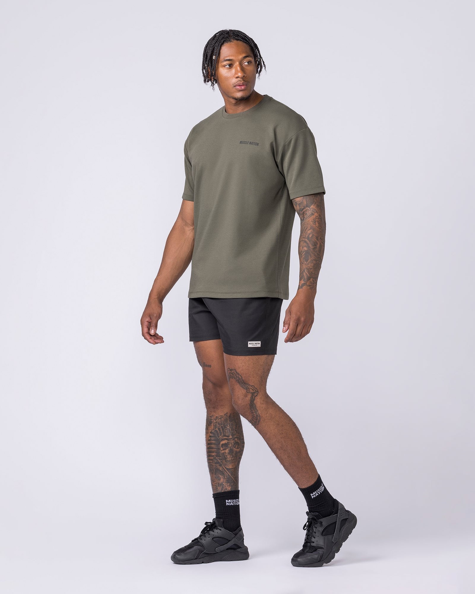 Daily Regular Fit Tee - Dark Khaki