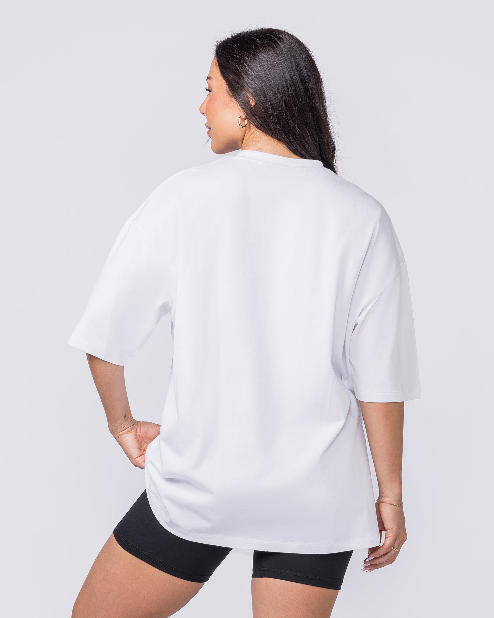 Metalcore Oversized Tee - White