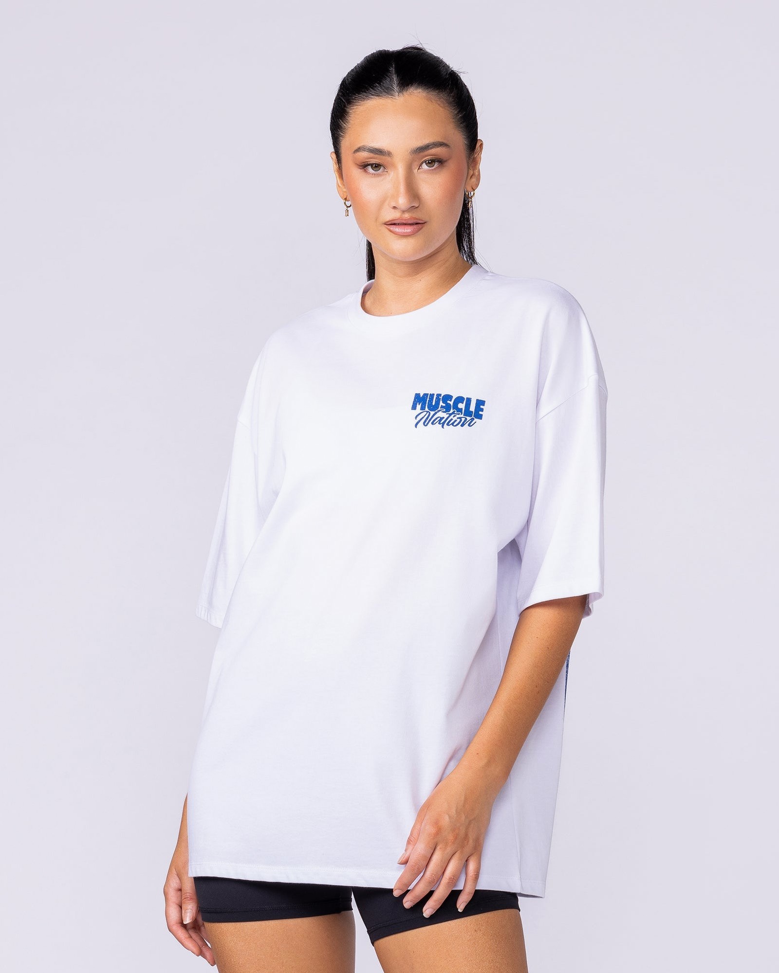 Mykonos Oversized Tee - White