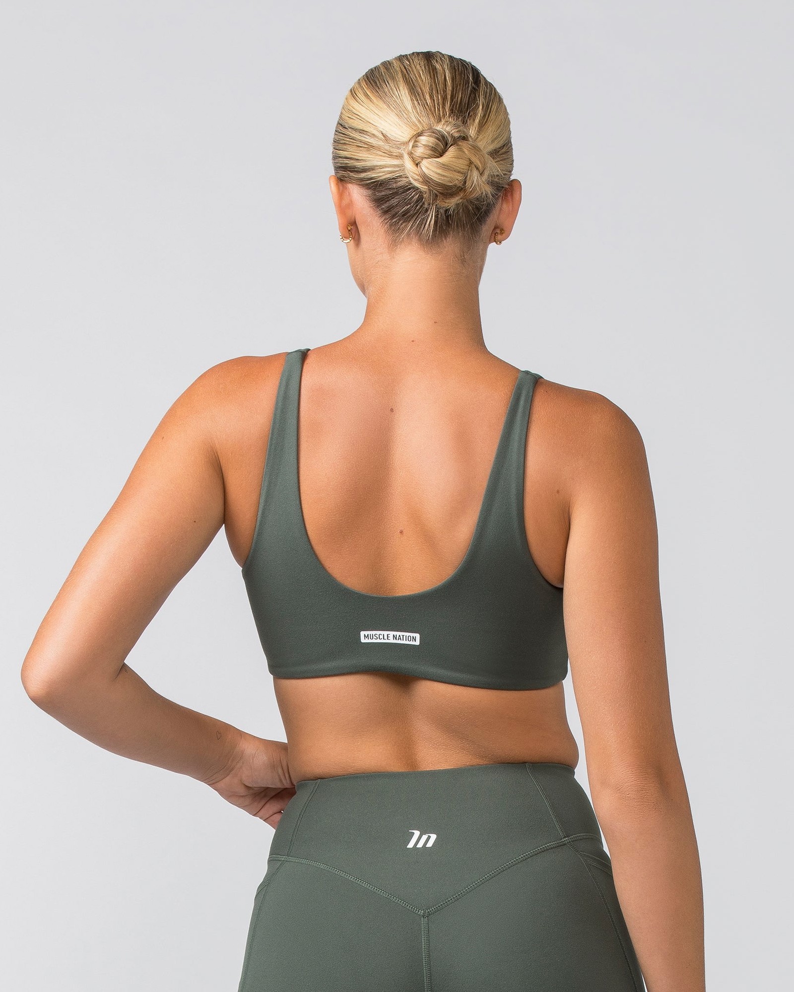 Scoop Everyday Bralette - Eucalyptus