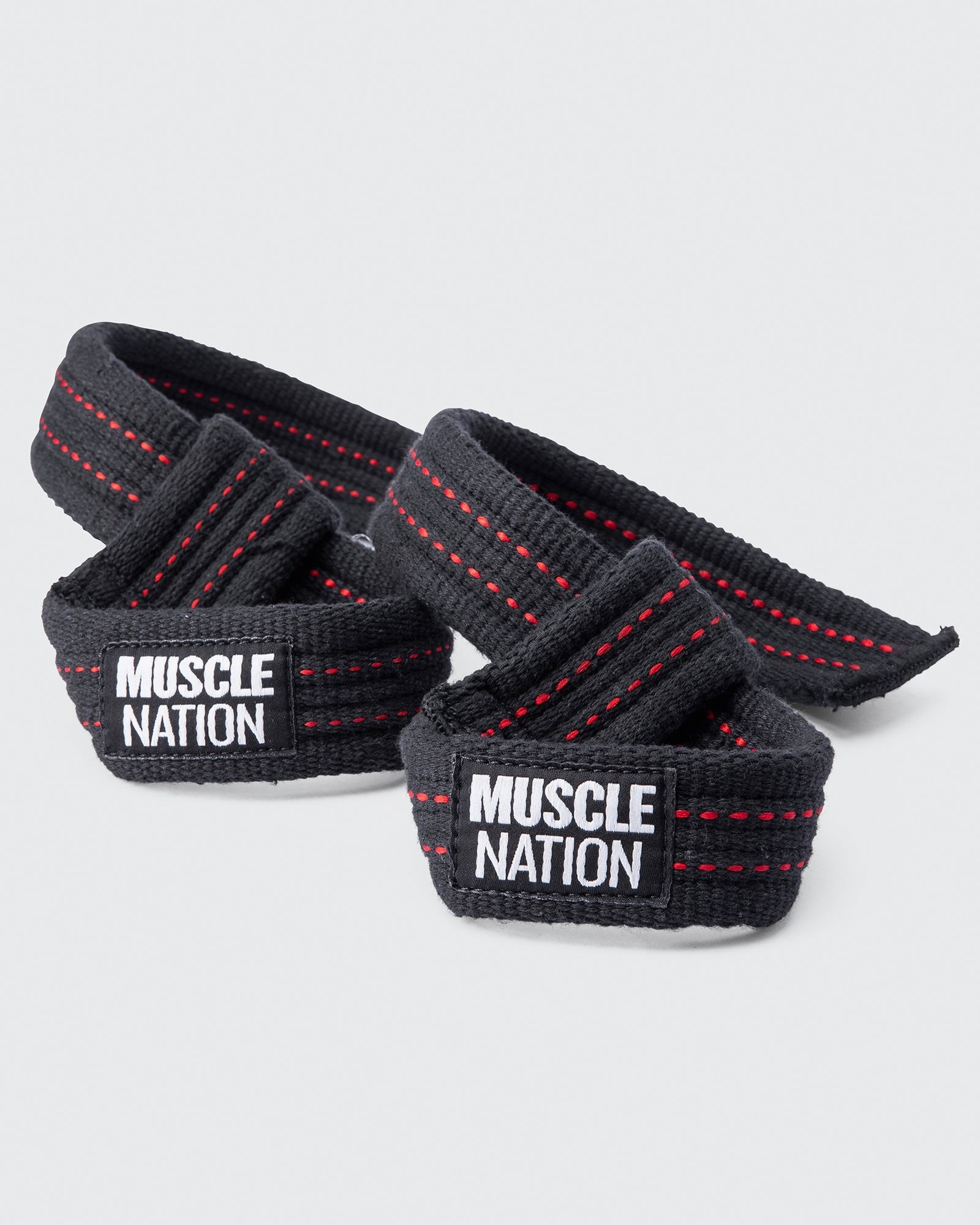 Lifting Straps - Black / Red