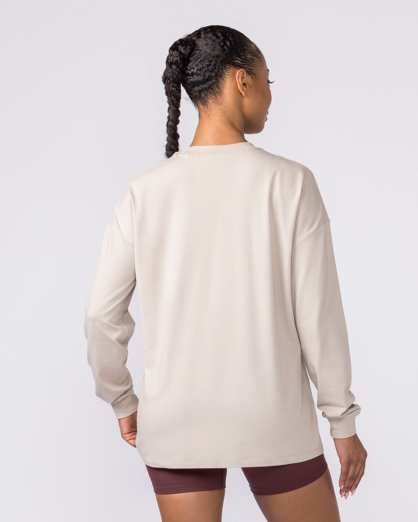 Classic Long Sleeve Top - Cream