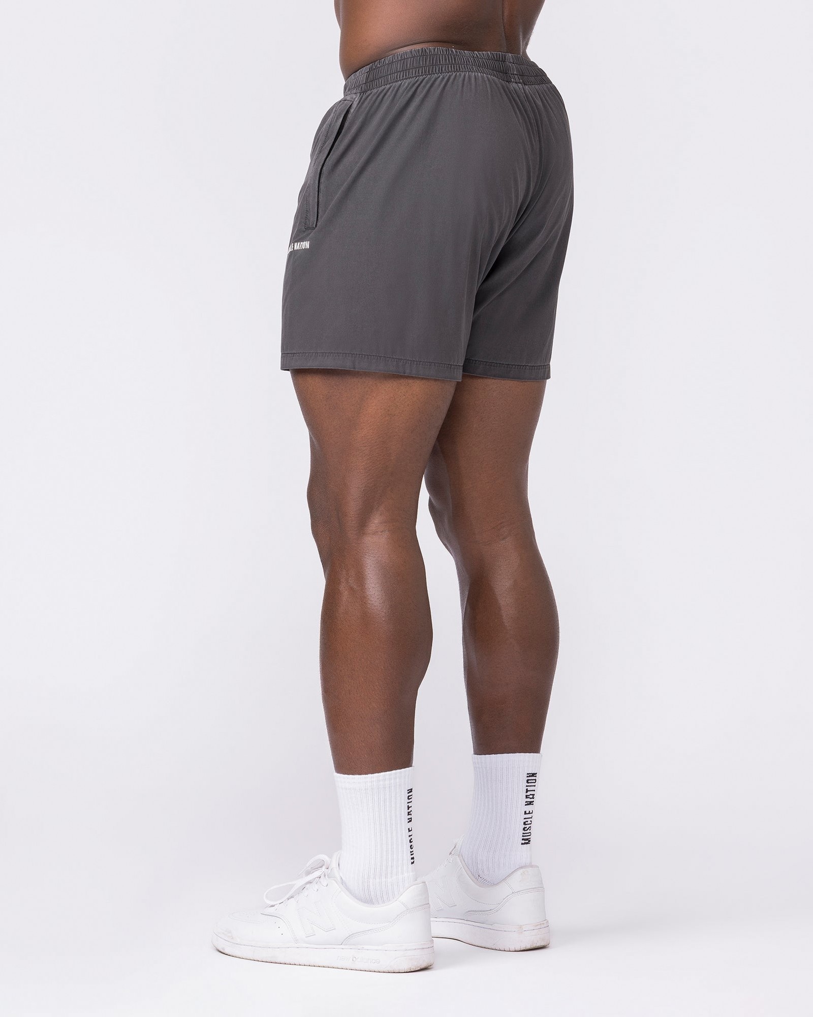 Essential Vintage 3.5" Active Shorts - Washed Black