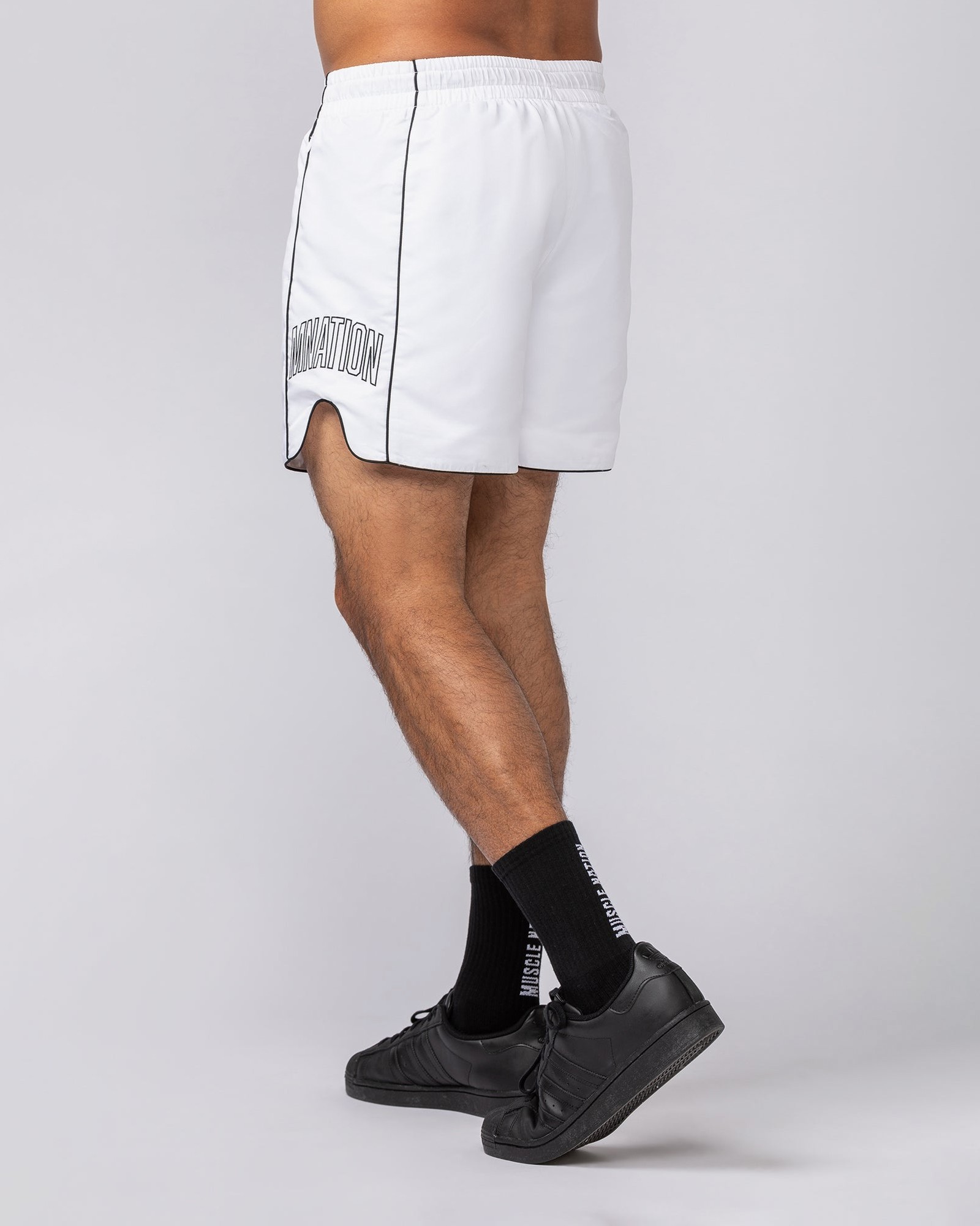 Round House 5" Shorts - White
