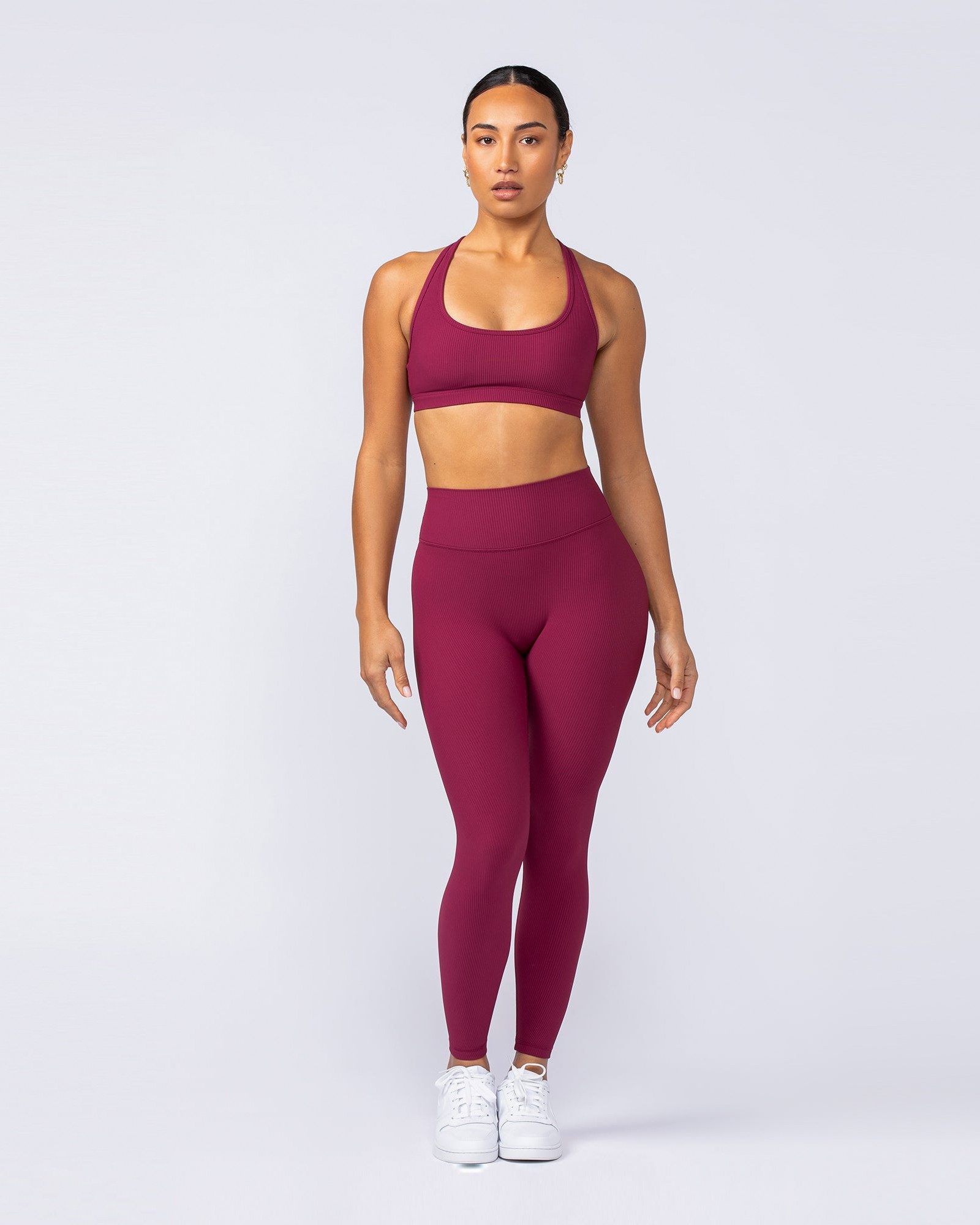 Drew Rib Bra - Rose Bud
