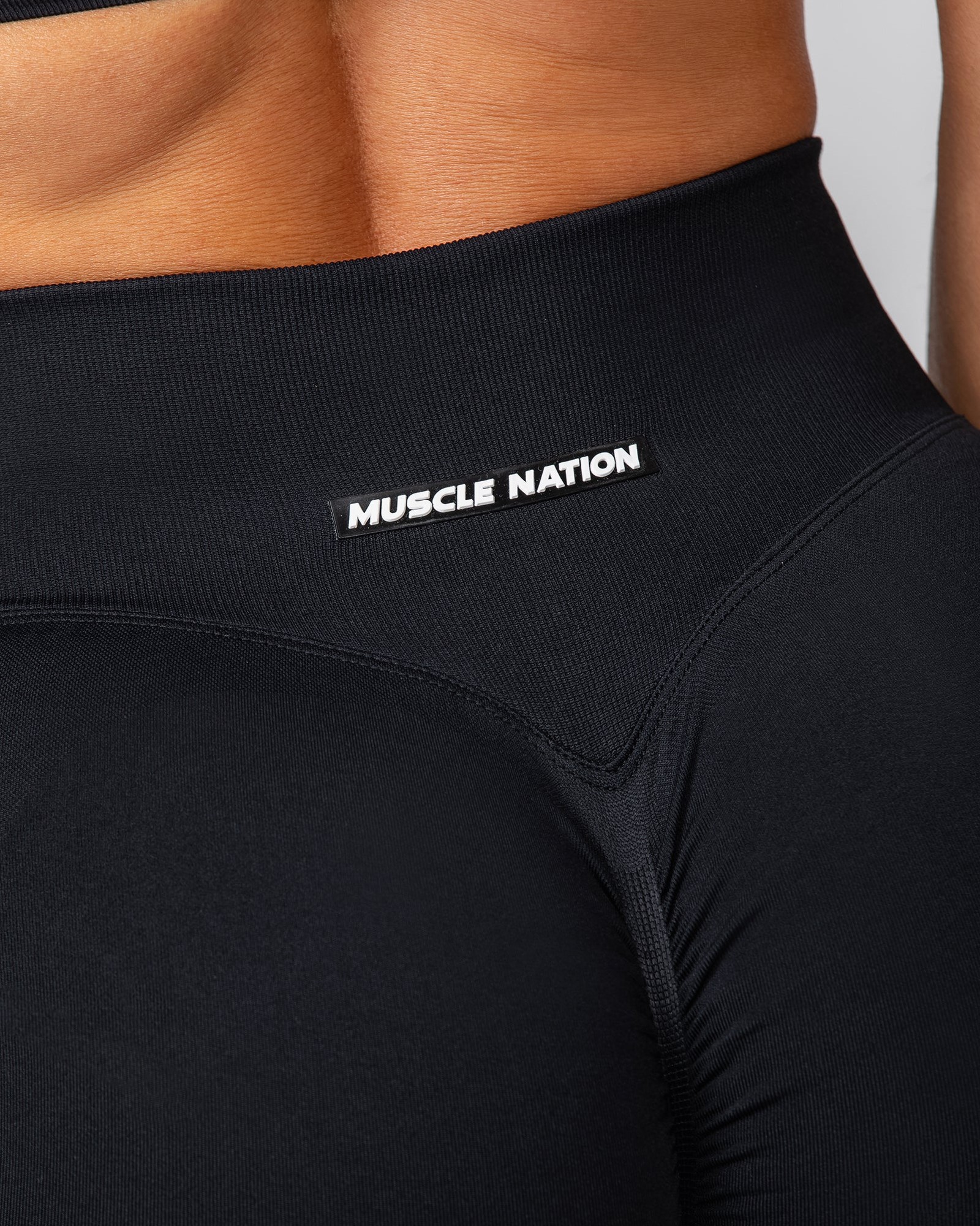 Sculpt Seamless Midway Shorts - Black