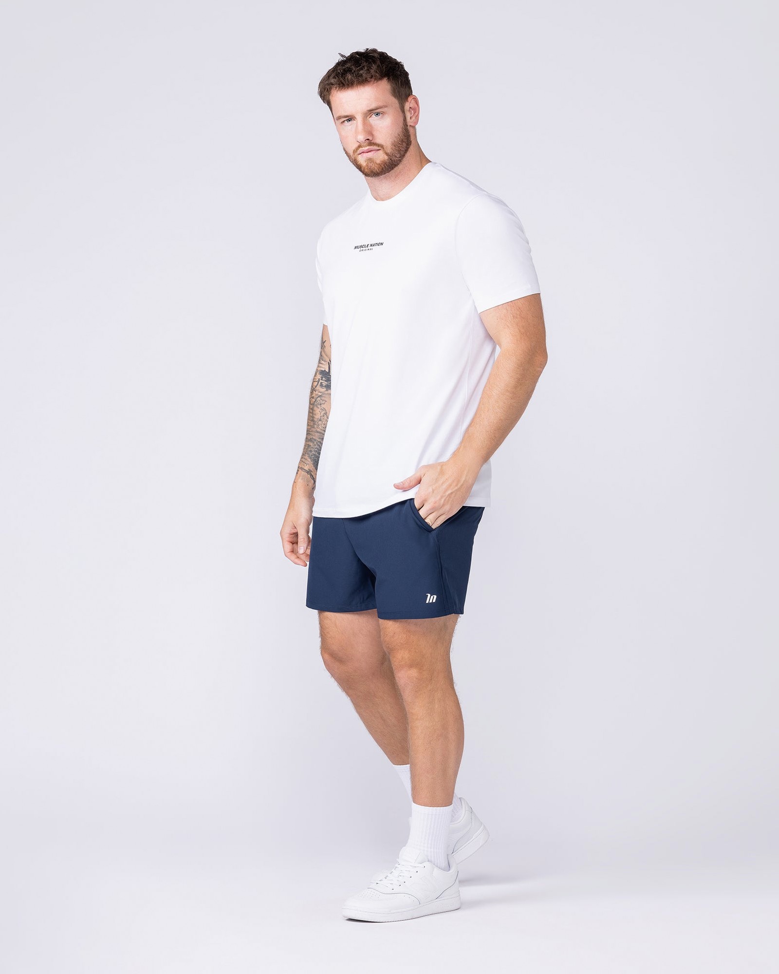 New Heights 4" Shorts - Navy