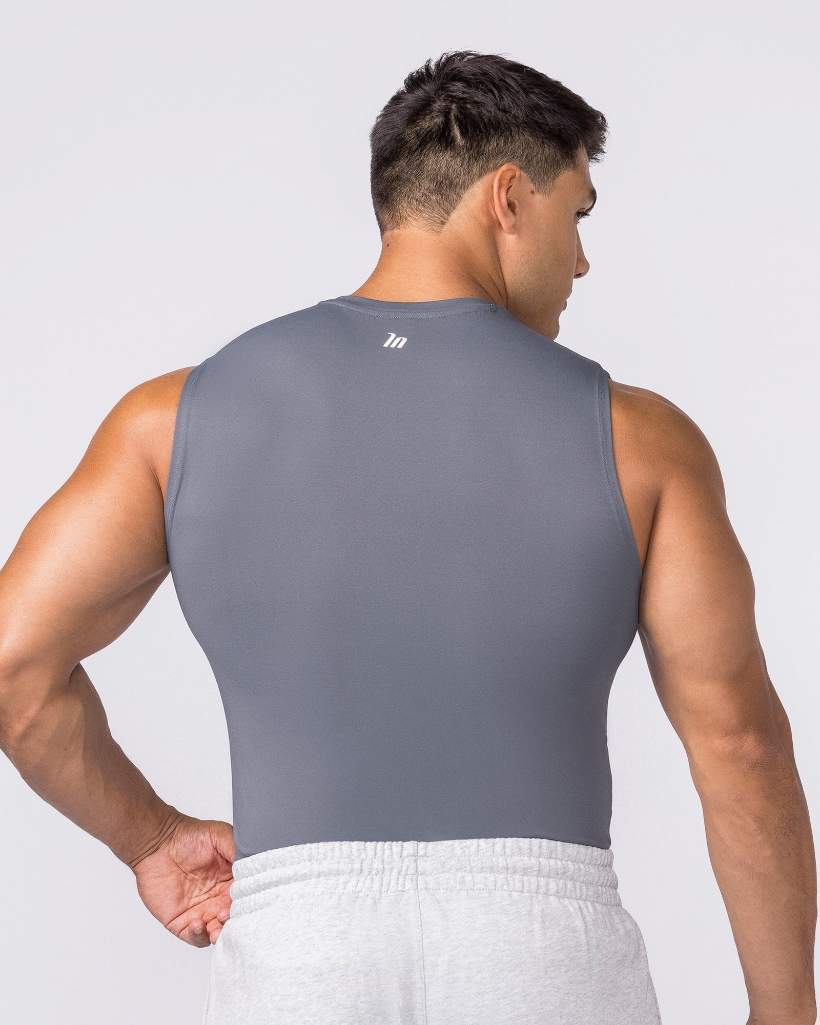 Apex Sleeveless Tee - Tornado