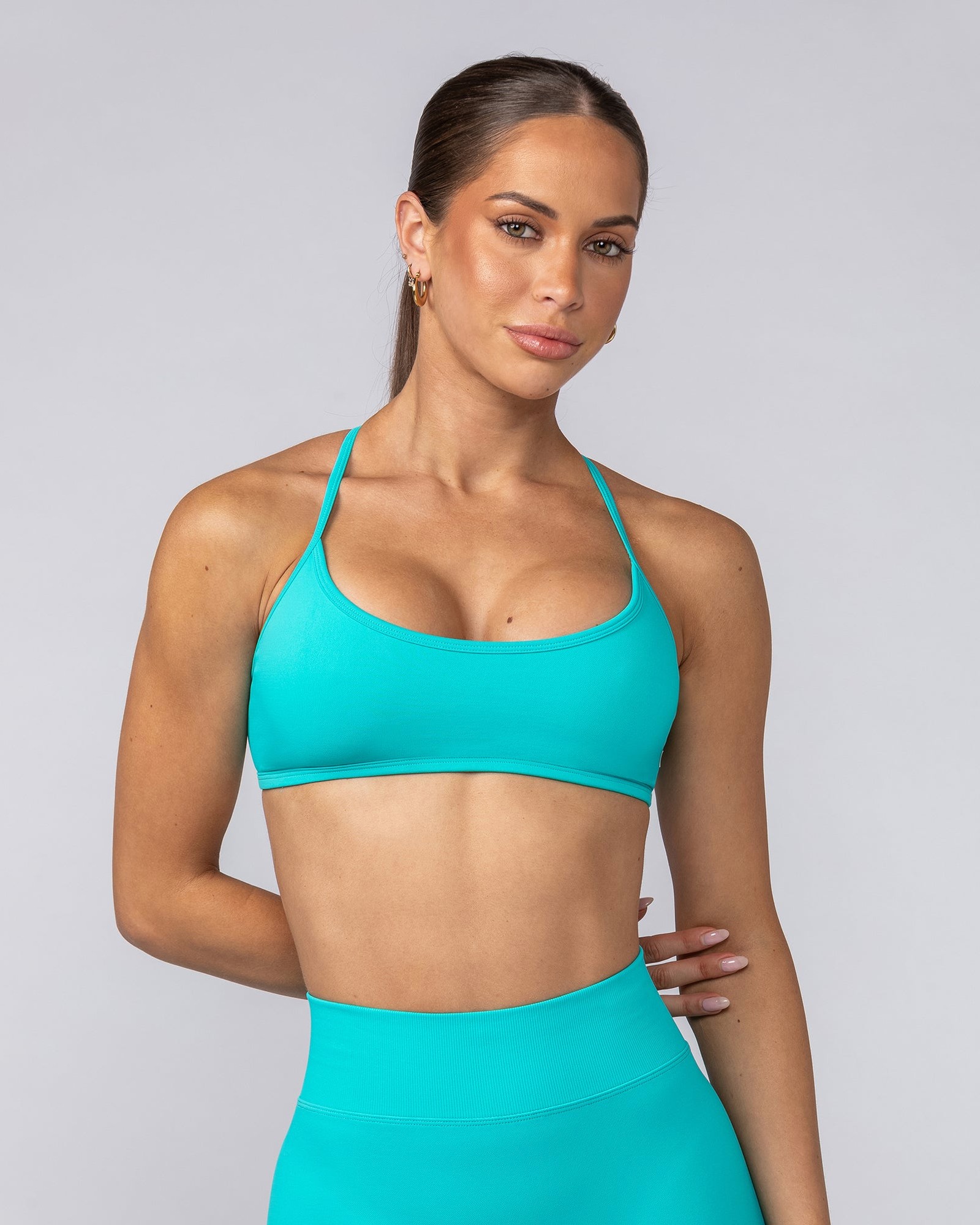 Sculpt Seamless Bralette - Cyan