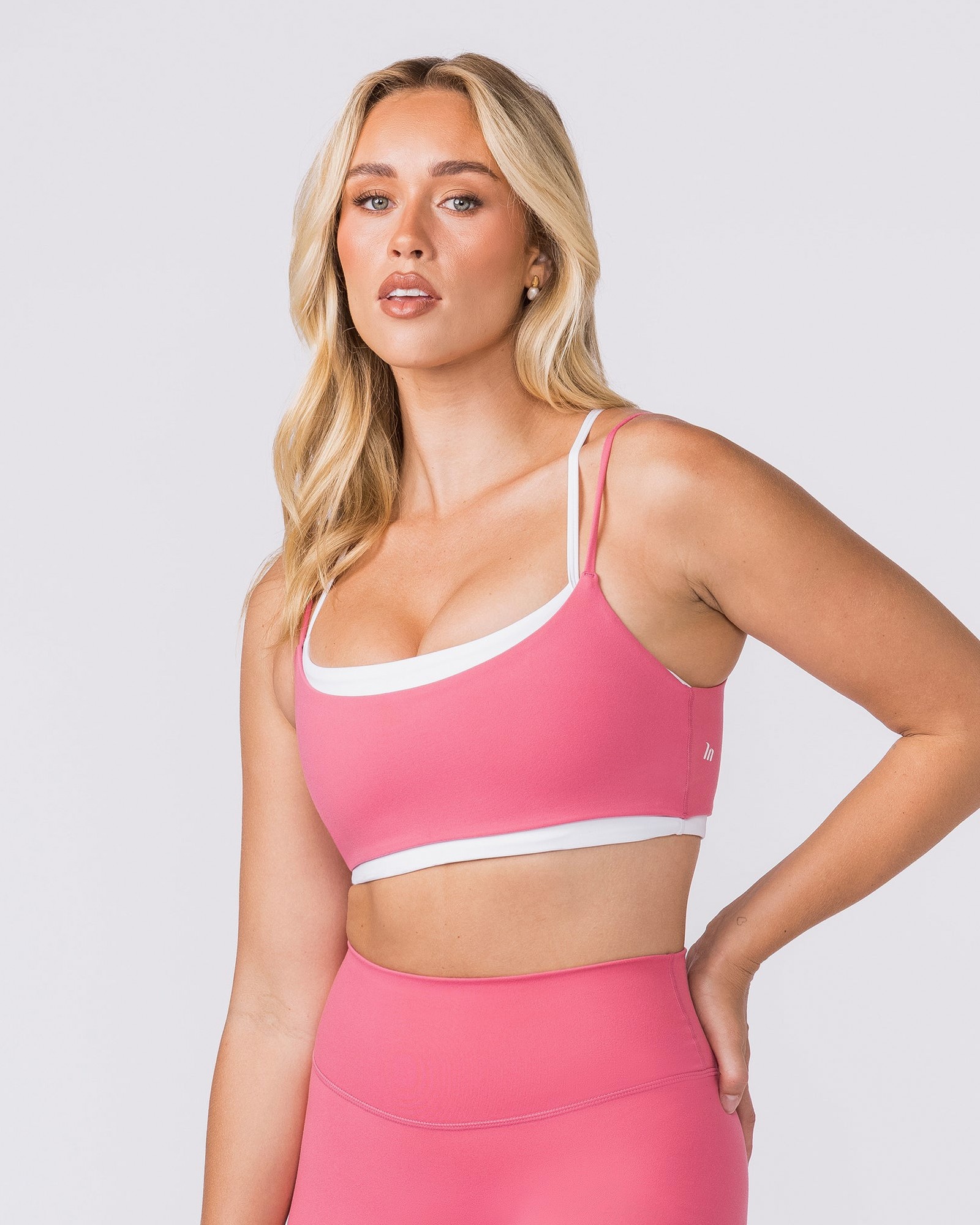Duo Bralette - White/Petal