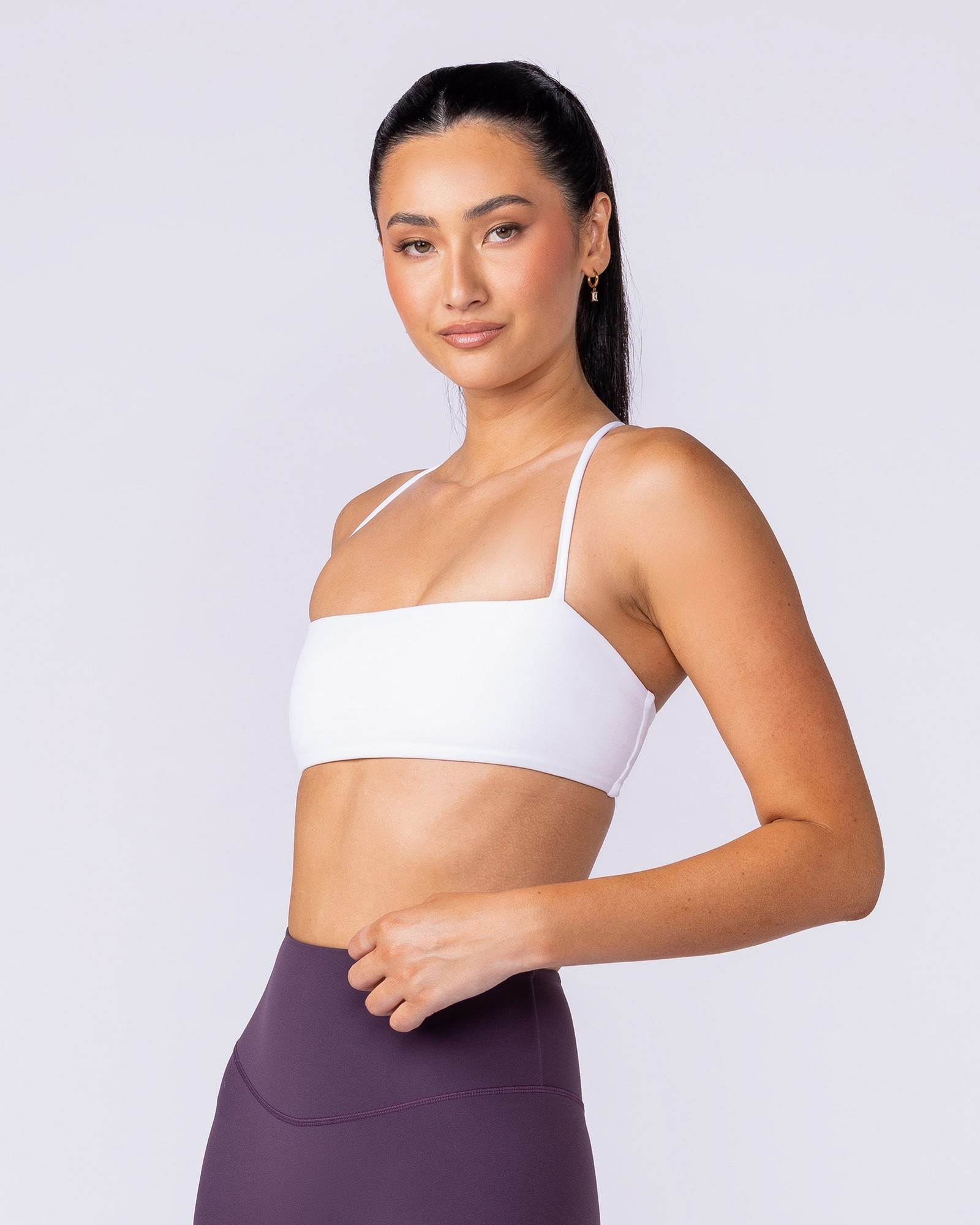 Halo Bralette - White