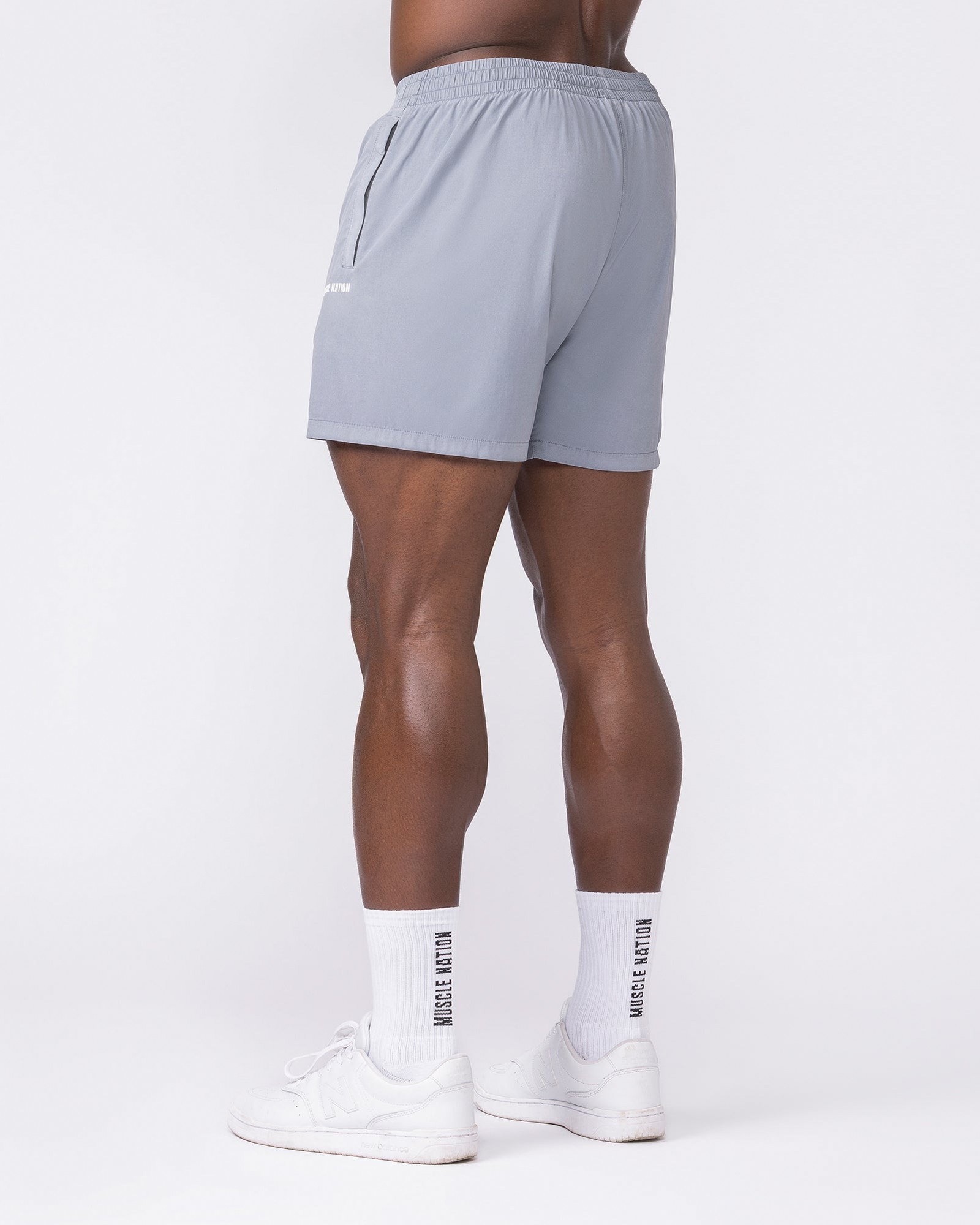 Essential Vintage 3.5" Active Shorts - Washed Cement