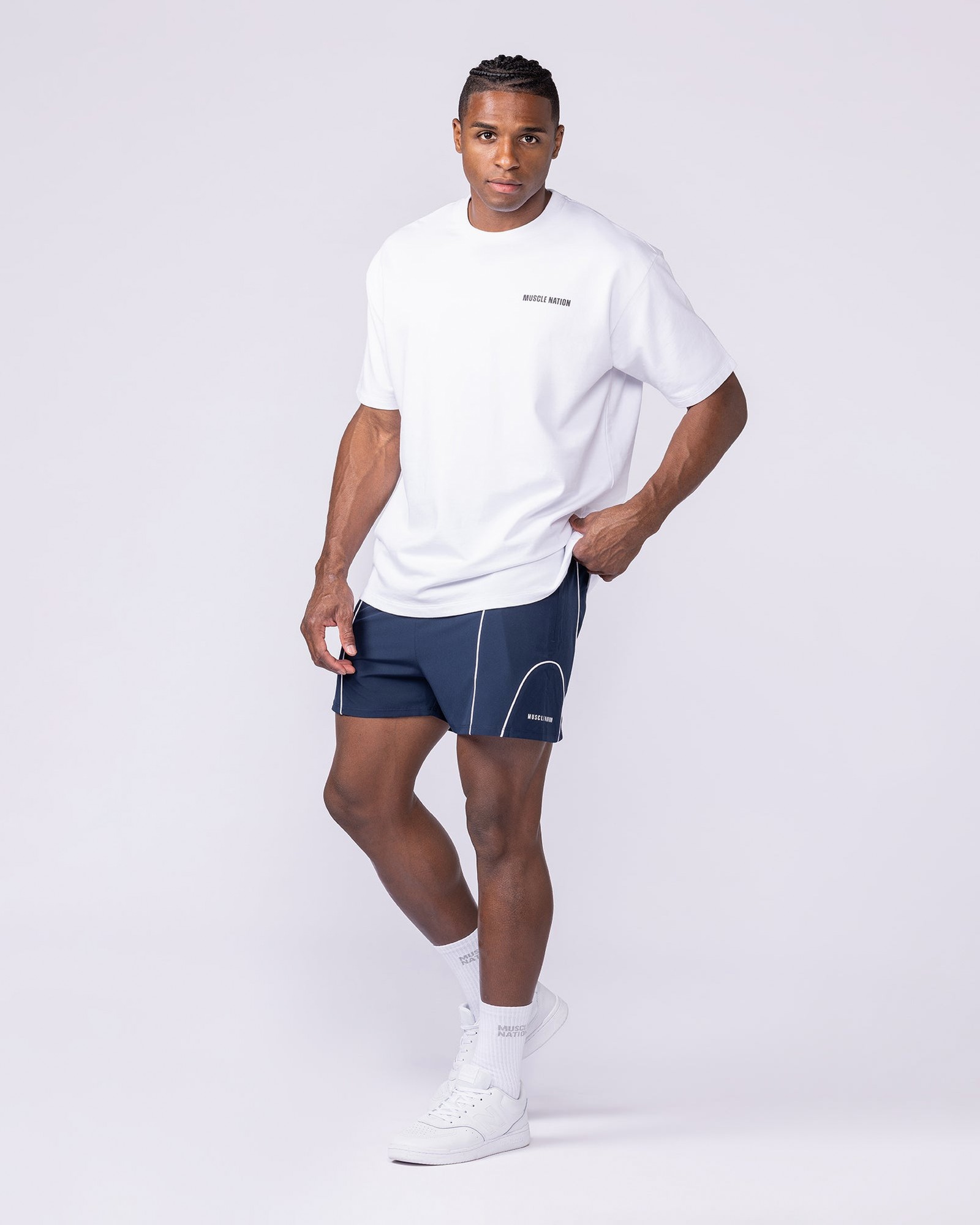 Offside Training 3" Shorts - Navy