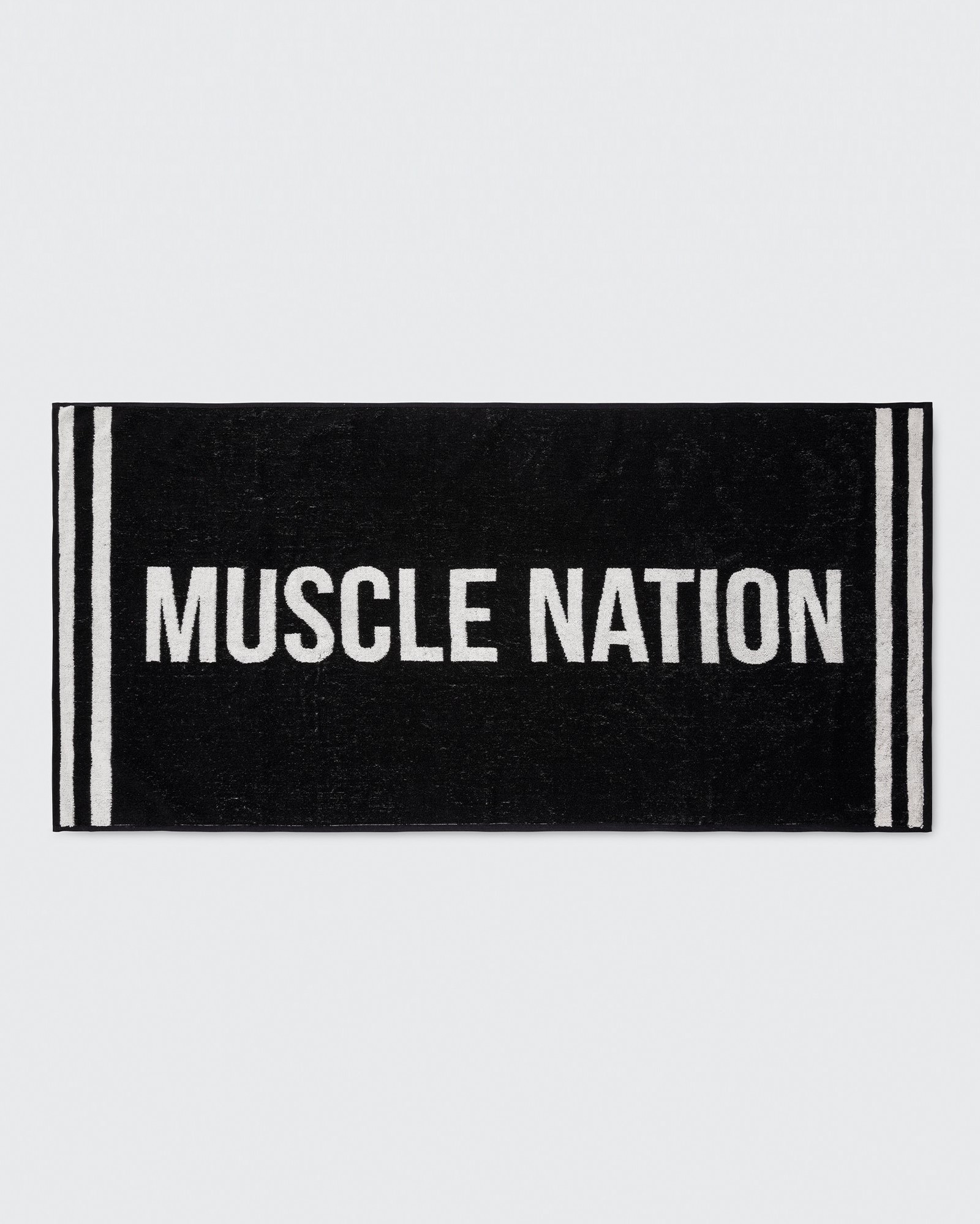 Gym Towel - Black/ White