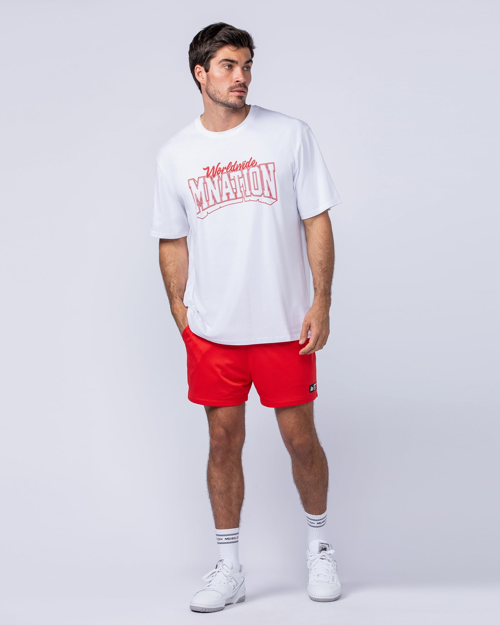 Lay Up 3.5" Shorts - Chilli