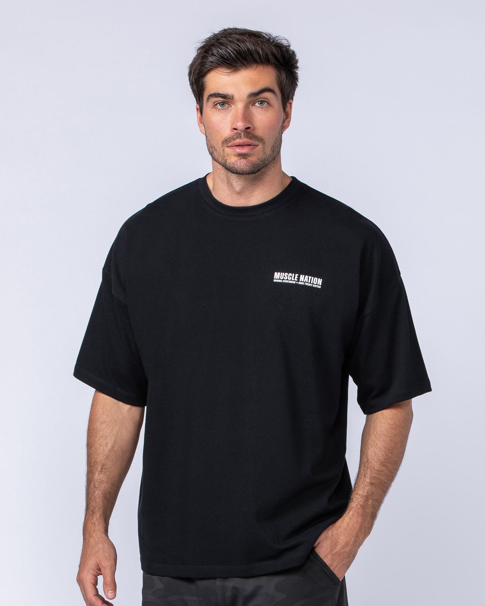 Original Oversized Boxy Tee - Black