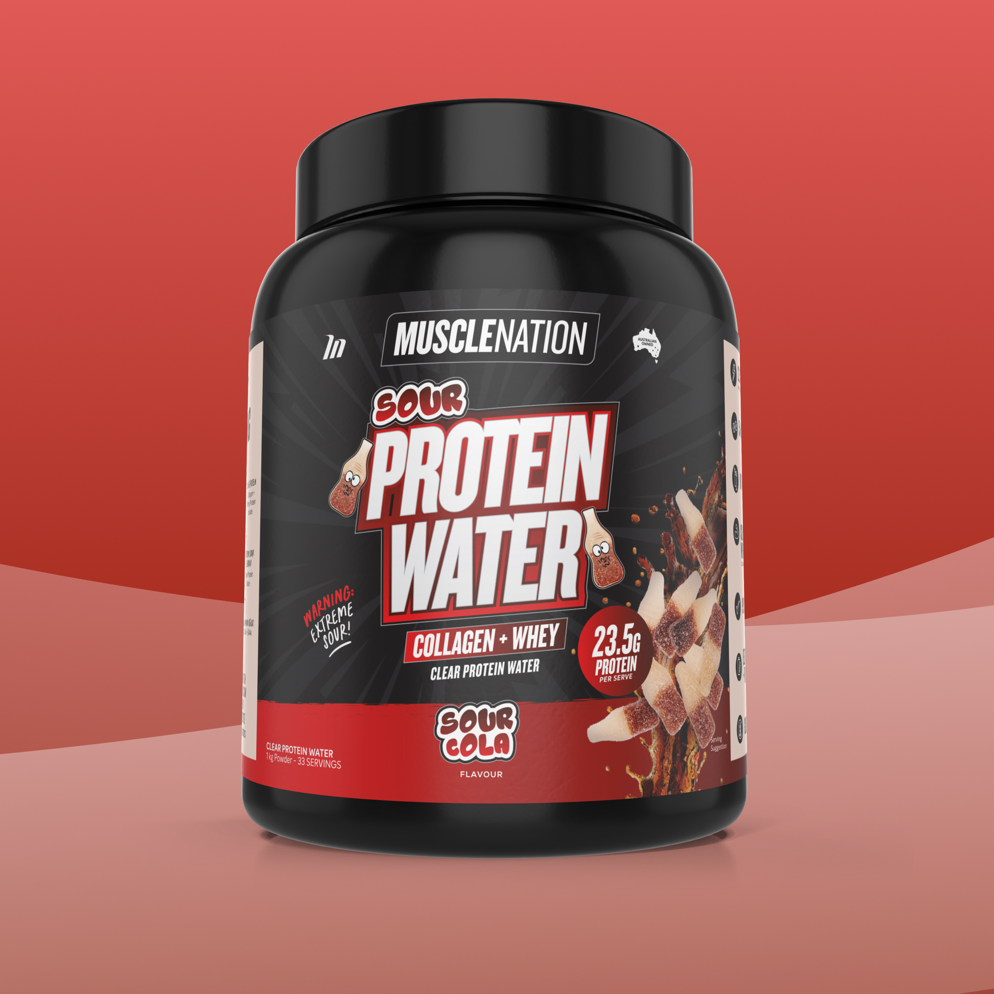 PROTEIN WATER - Sour Cola - 1kg