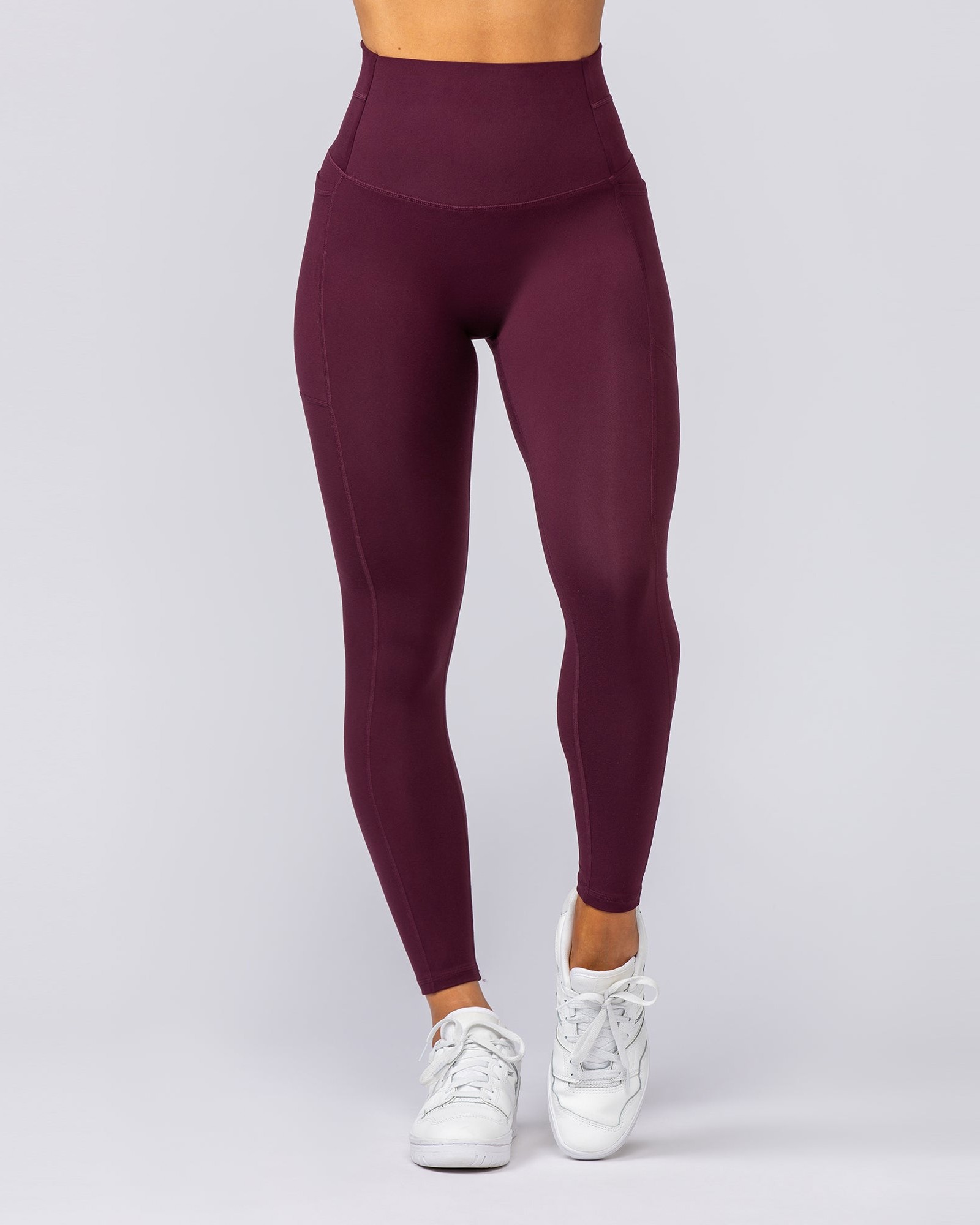 Unrivalled Everyday Pocket Ankle Leggings - Sangria