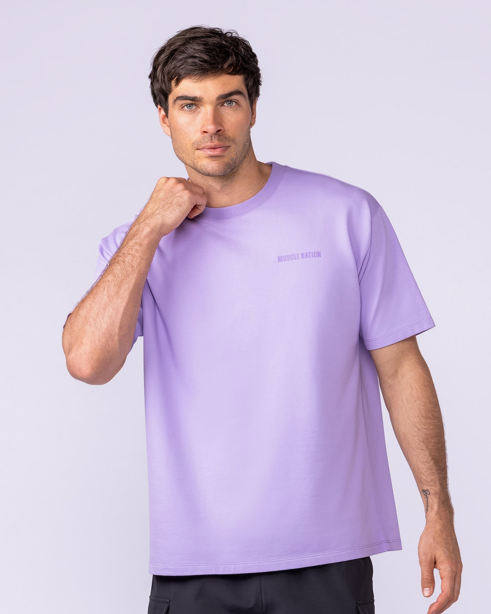 Essential Regular Fit Tee - Lavender