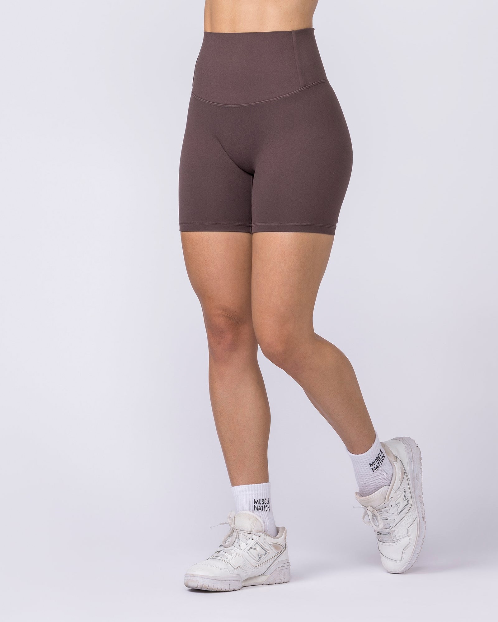 Unrivalled Bare Bike Shorts - Cola