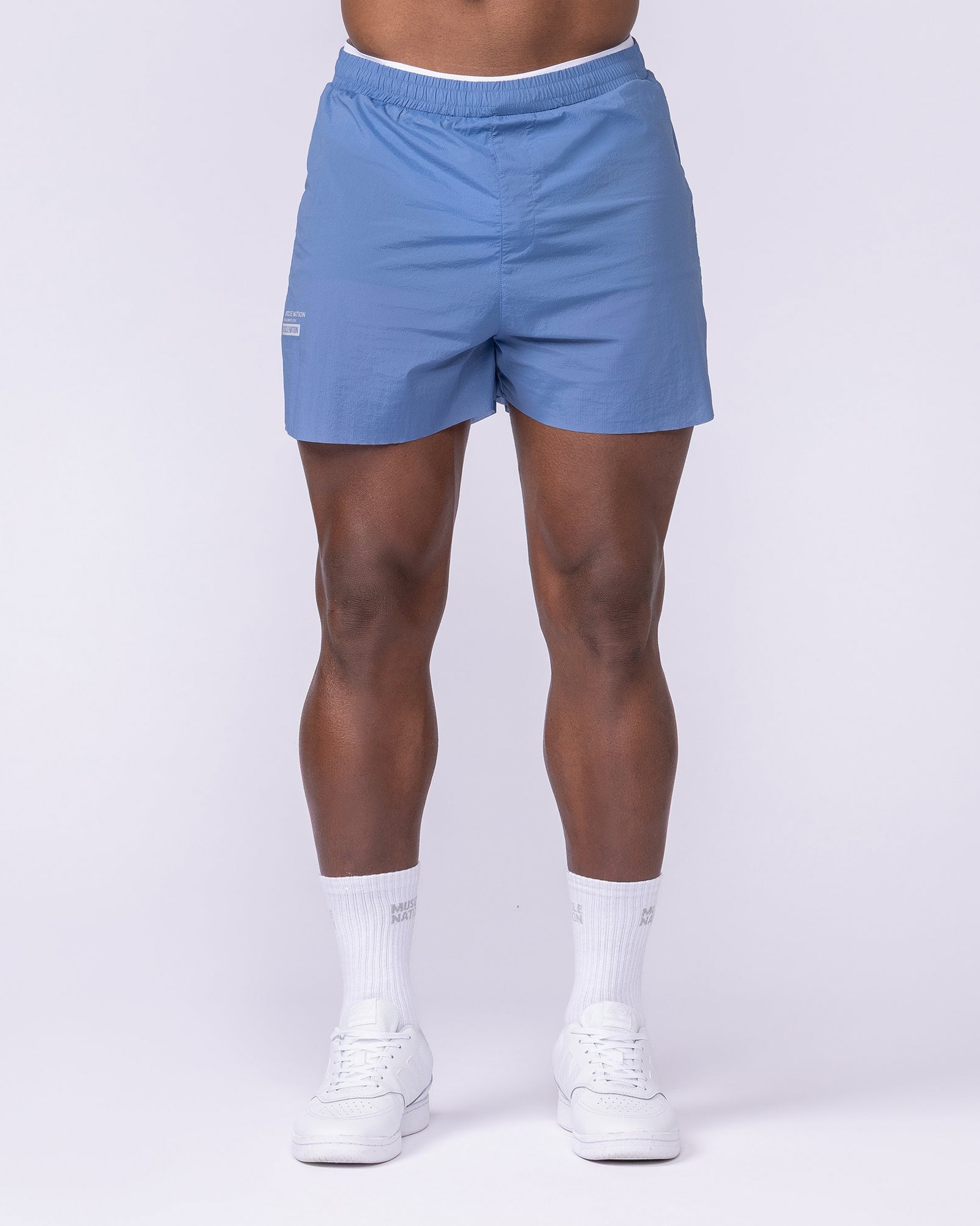 Compete 3" Run Shorts - Pacific