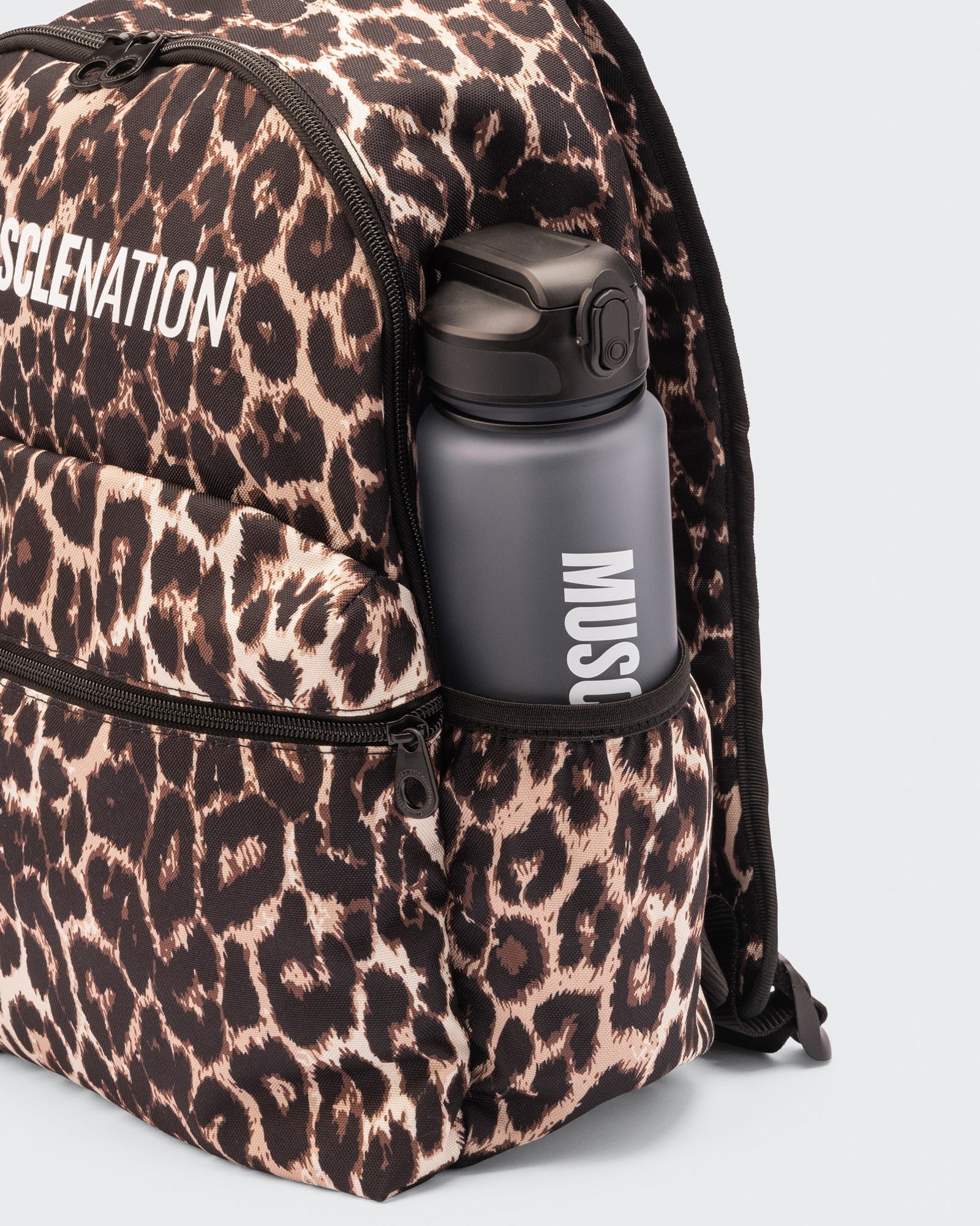 Muscle Nation Backpack - True Leopard Print