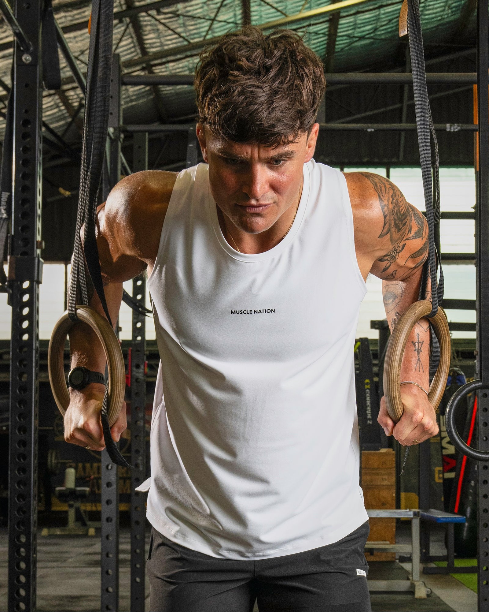 Active Training Tank - White