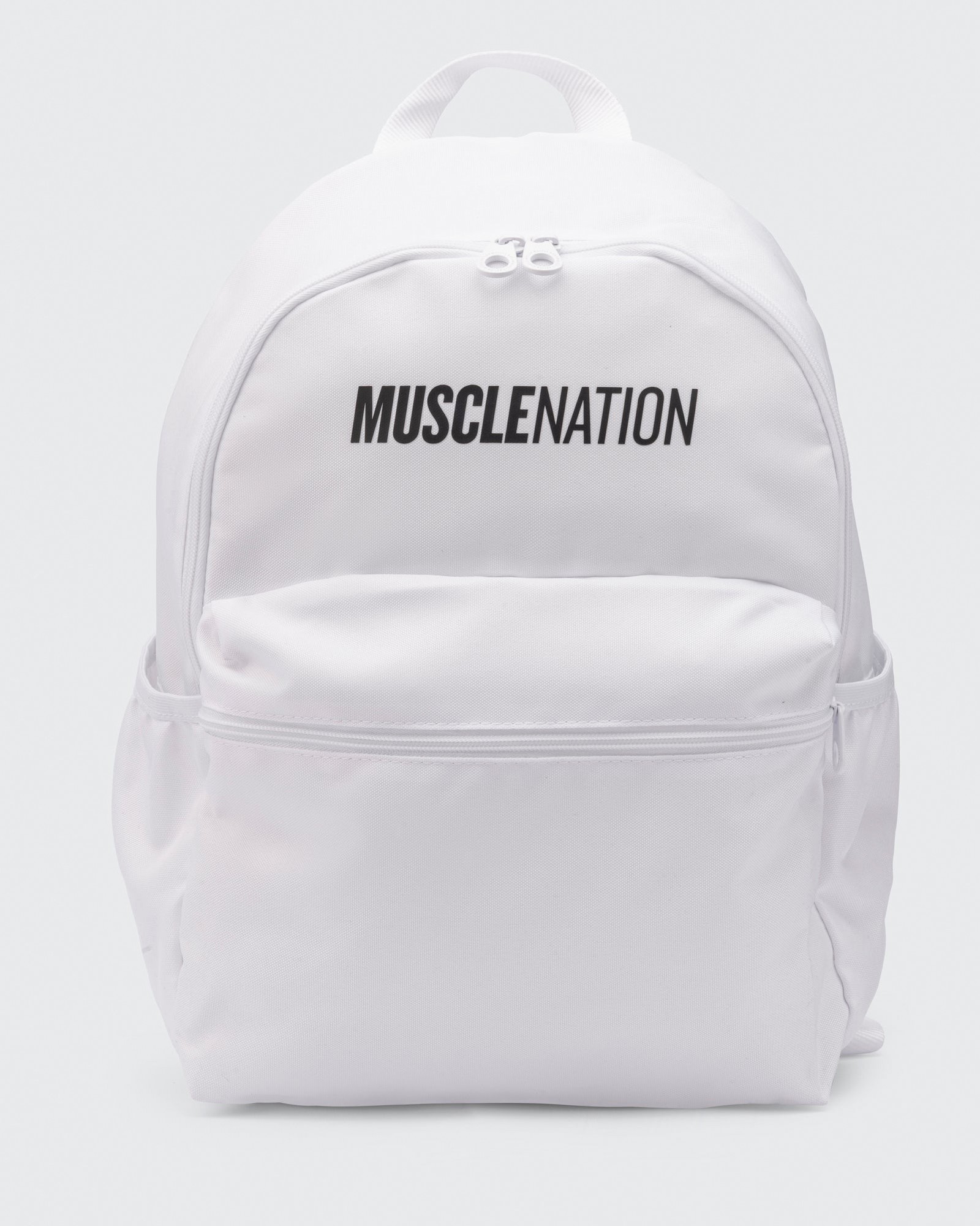Muscle Nation Backpack - White