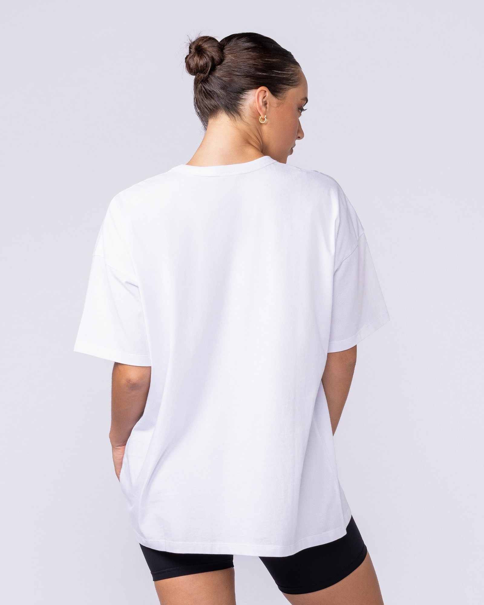 MN Saloon Oversized Tee - White