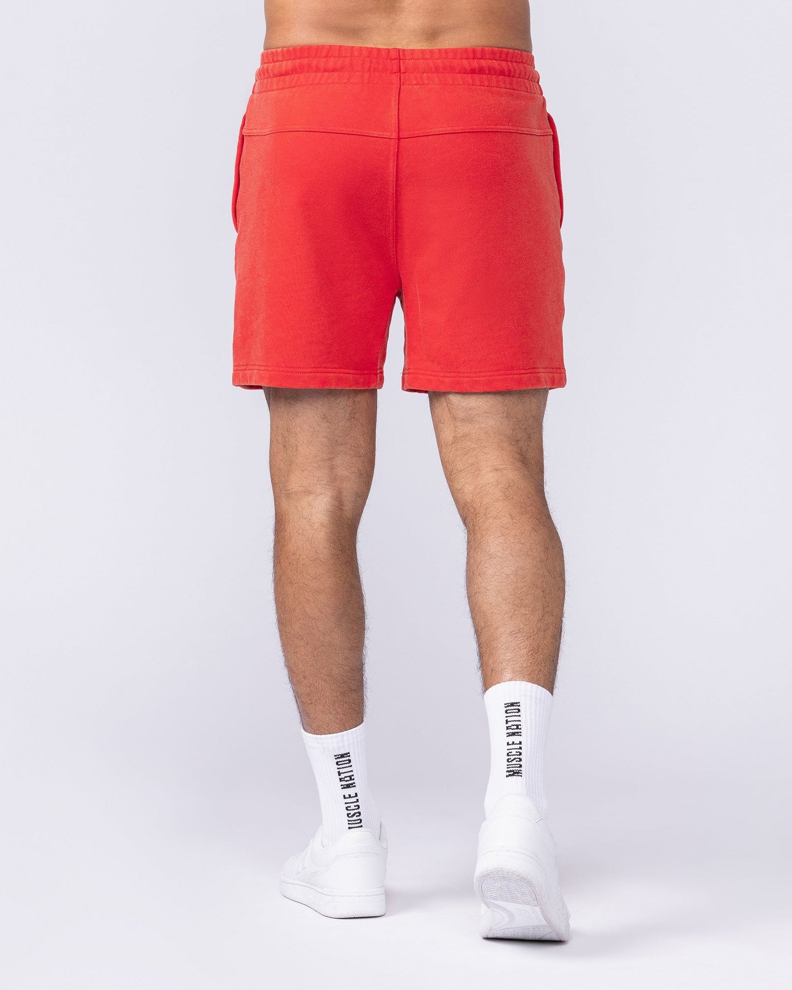 Sweat 5" Shorts - Washed Red