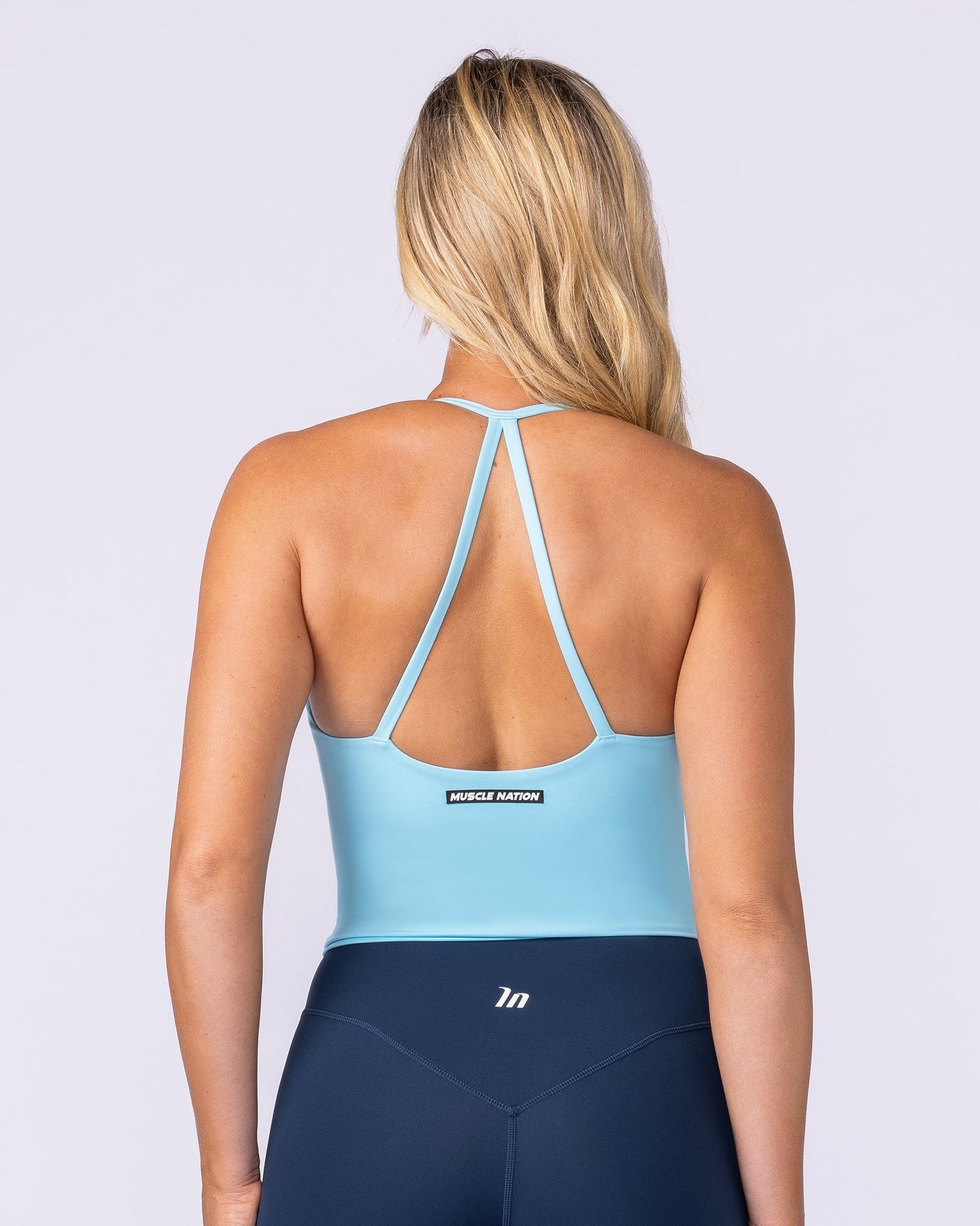 Captivate Bra Tank - Lagoon