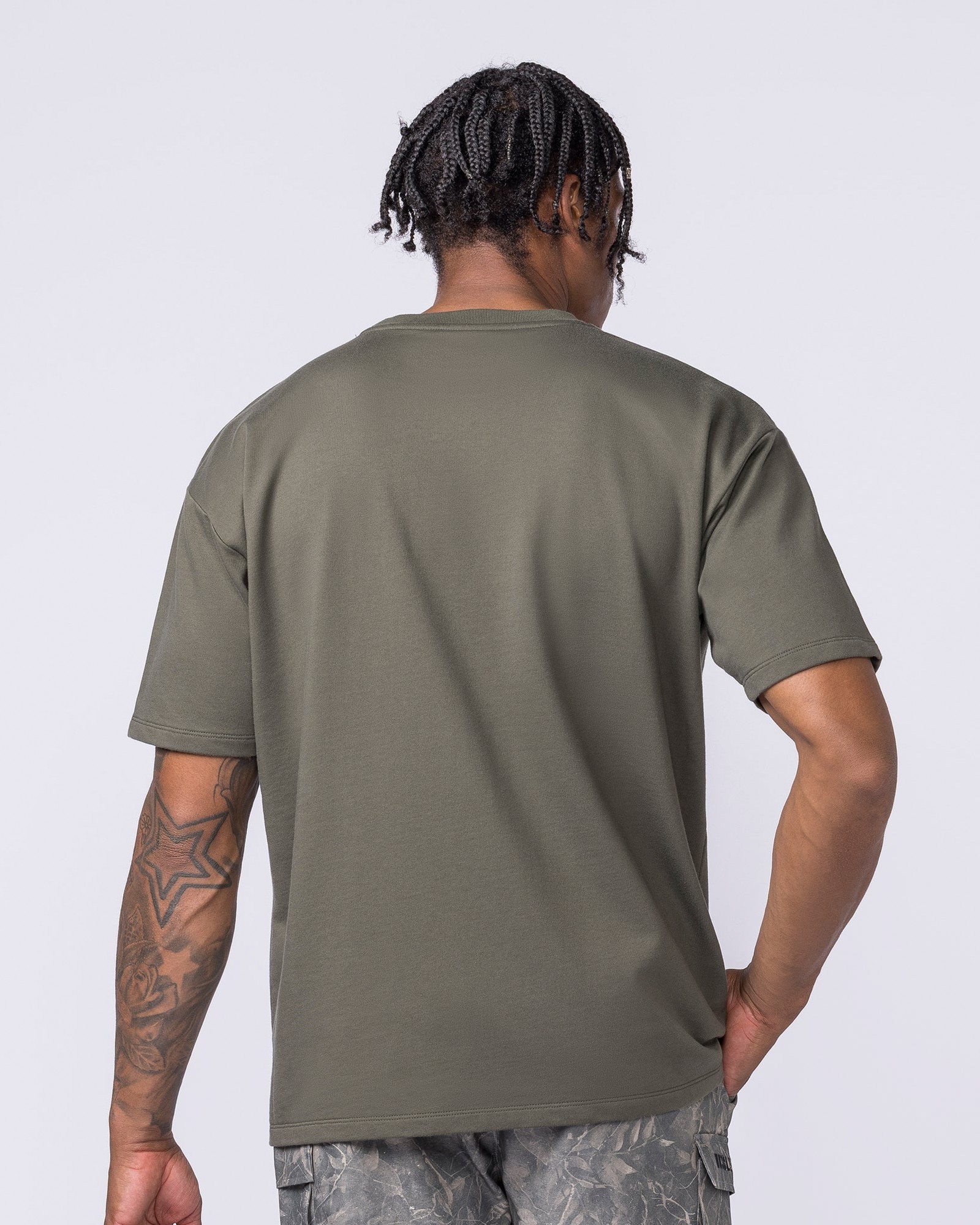 Essential Regular Fit Tee - Dark Khaki