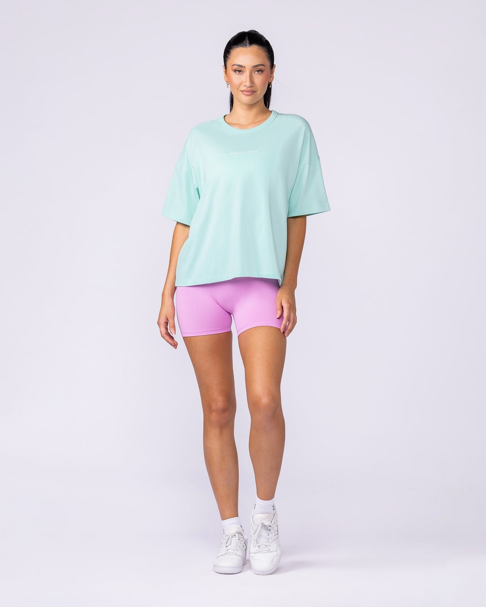 Boxy Fit Tee - Spearmint