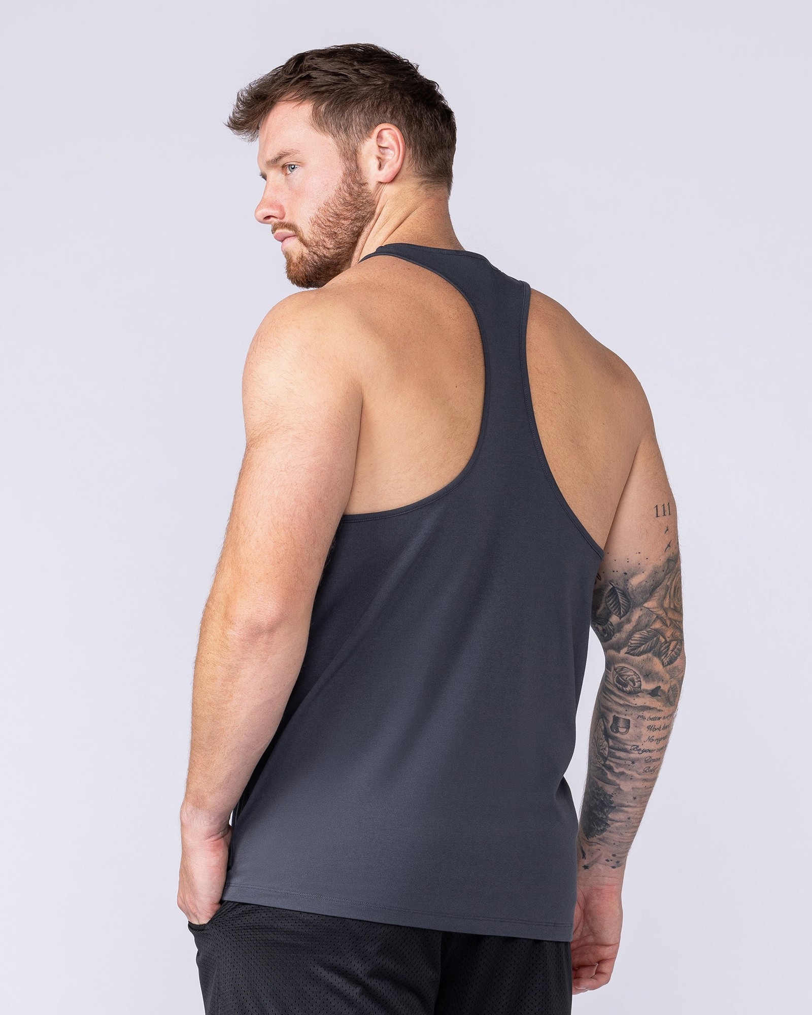 Infinite Y Back Singlet - Thunder