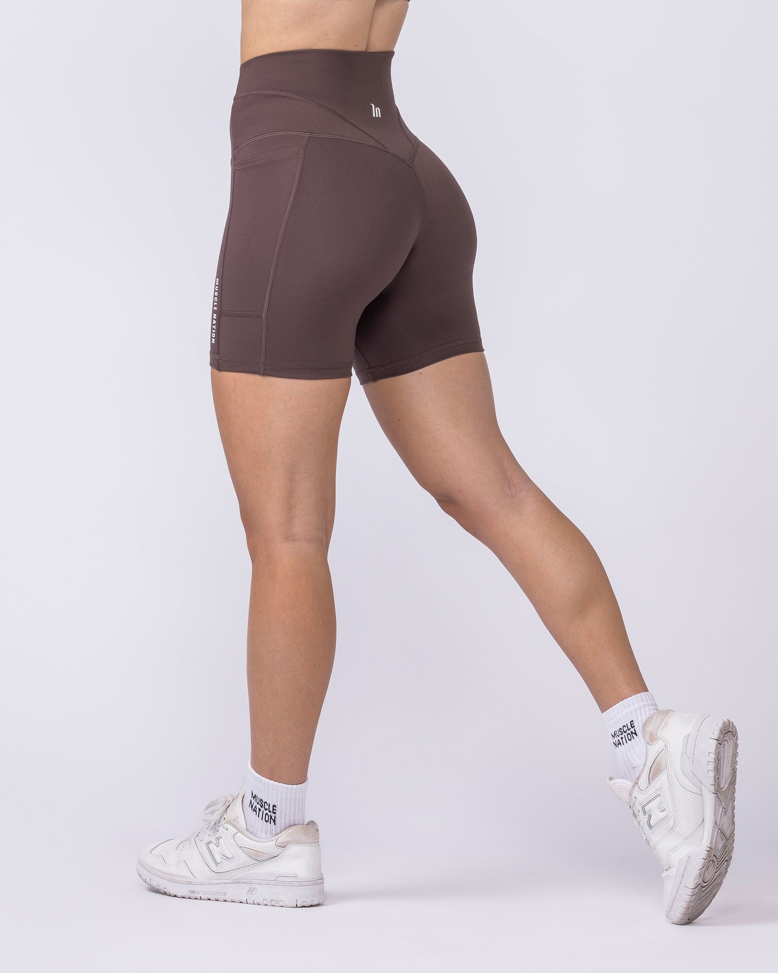 Unrivalled Everyday Pocket Bike Shorts - Cola