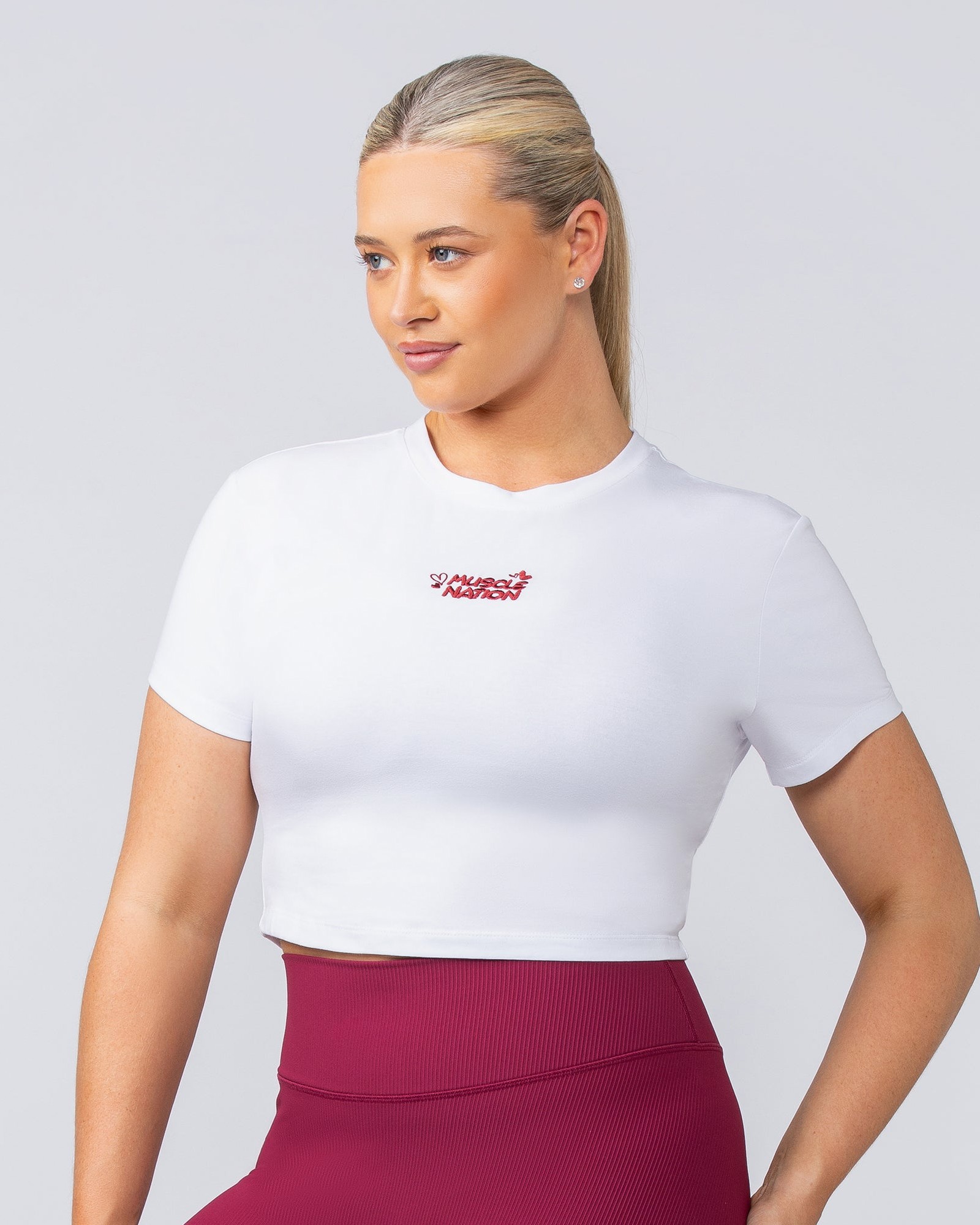 Iconic Baby Tee - White