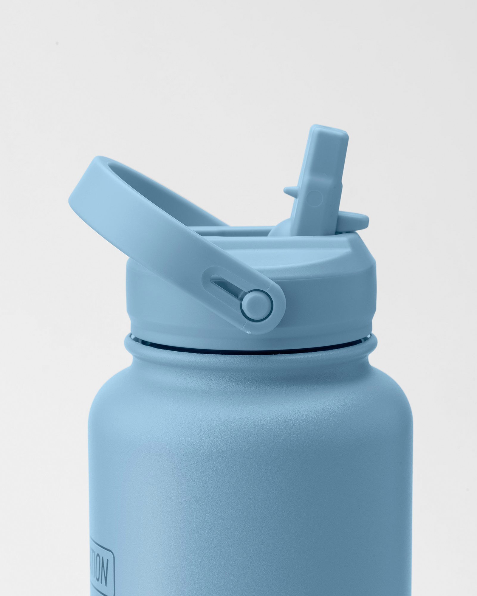 1L Insulated Water Bottle - Steel Blue