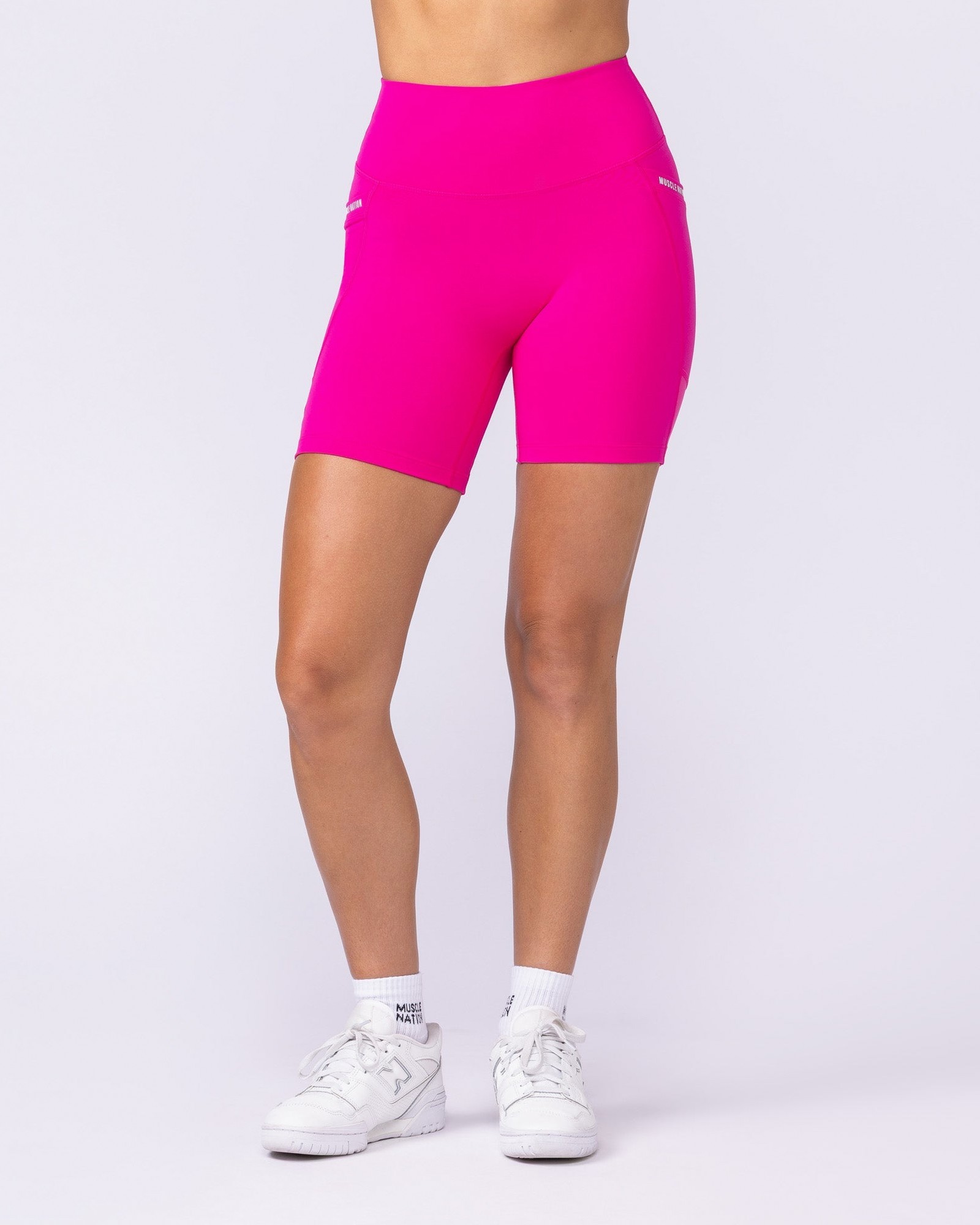 Illusion Signature Pocket Bike Shorts - Cosmo